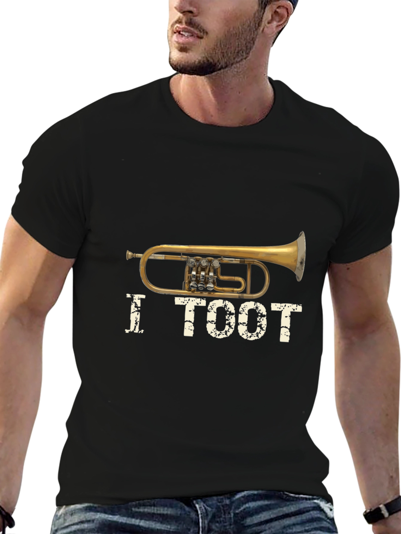 I Toot Trumpet Graphic Tee