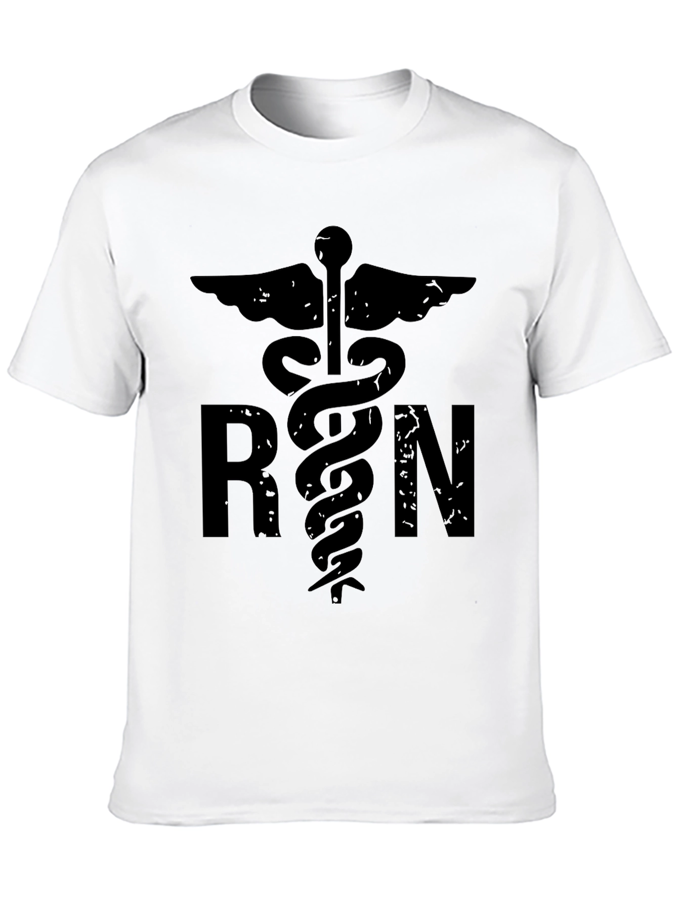 RN Caduceus Symbol Black T-Shirt