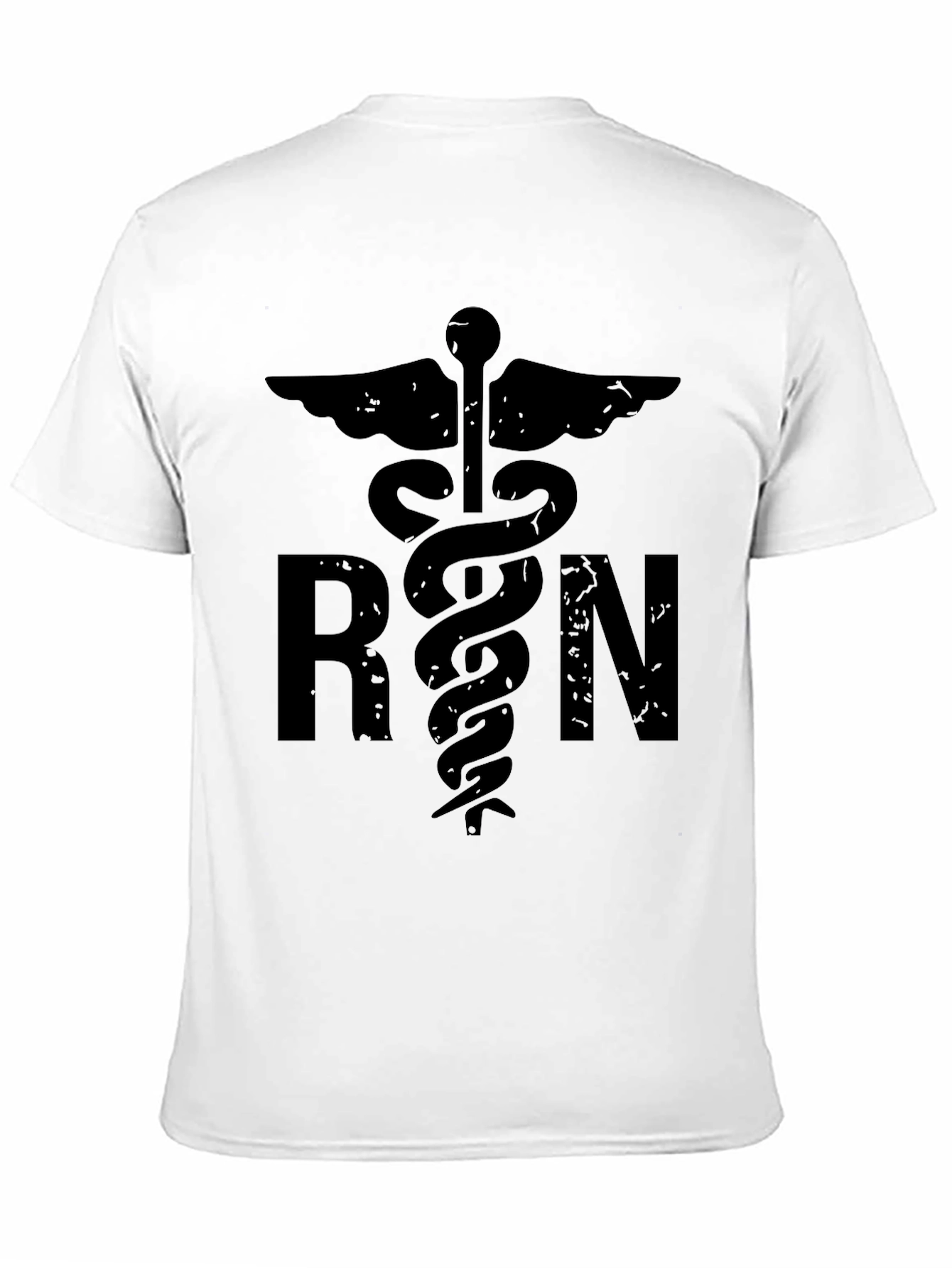 RN Caduceus Symbol Black T-Shirt