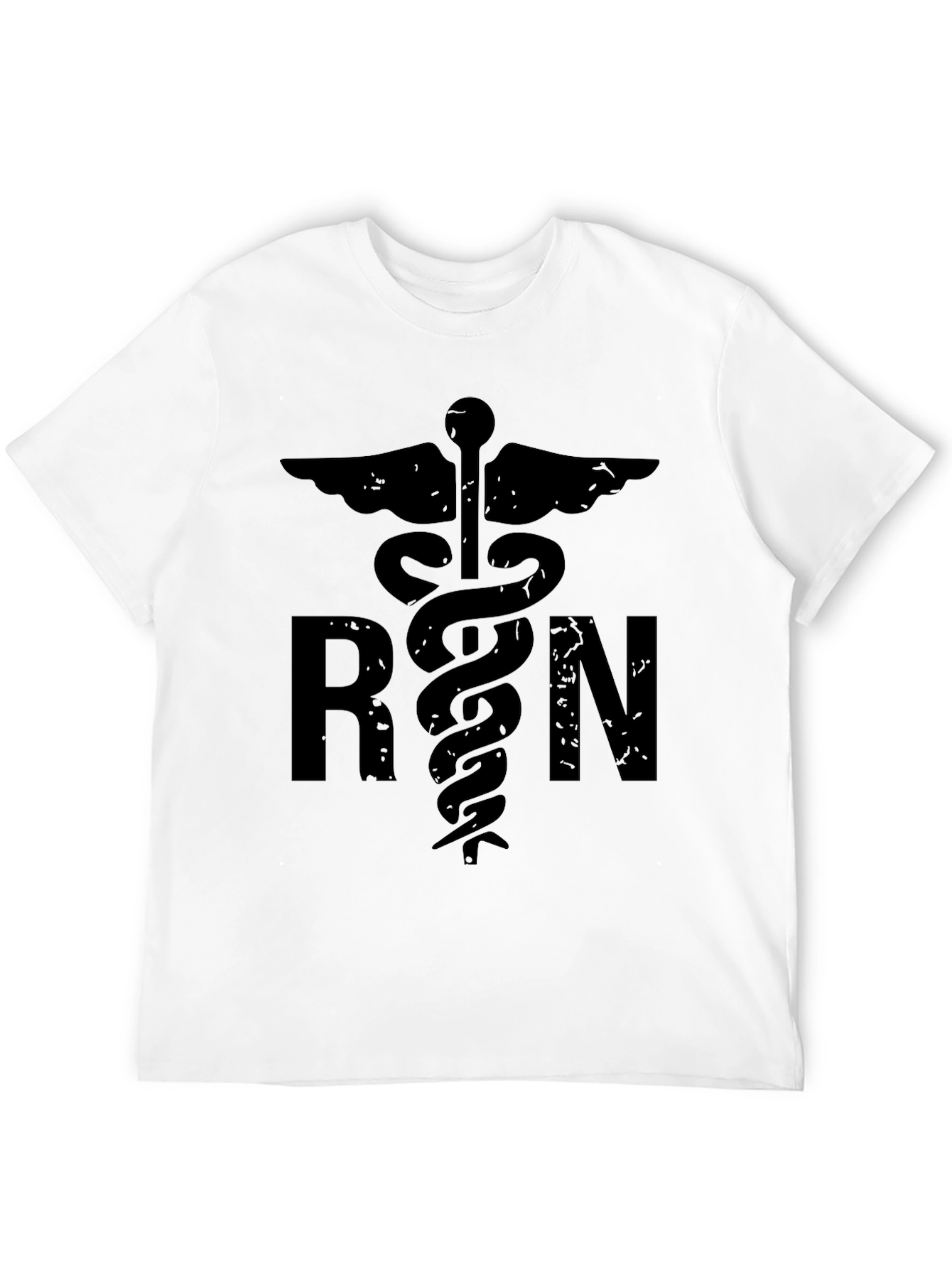 RN Caduceus Symbol Black T-Shirt
