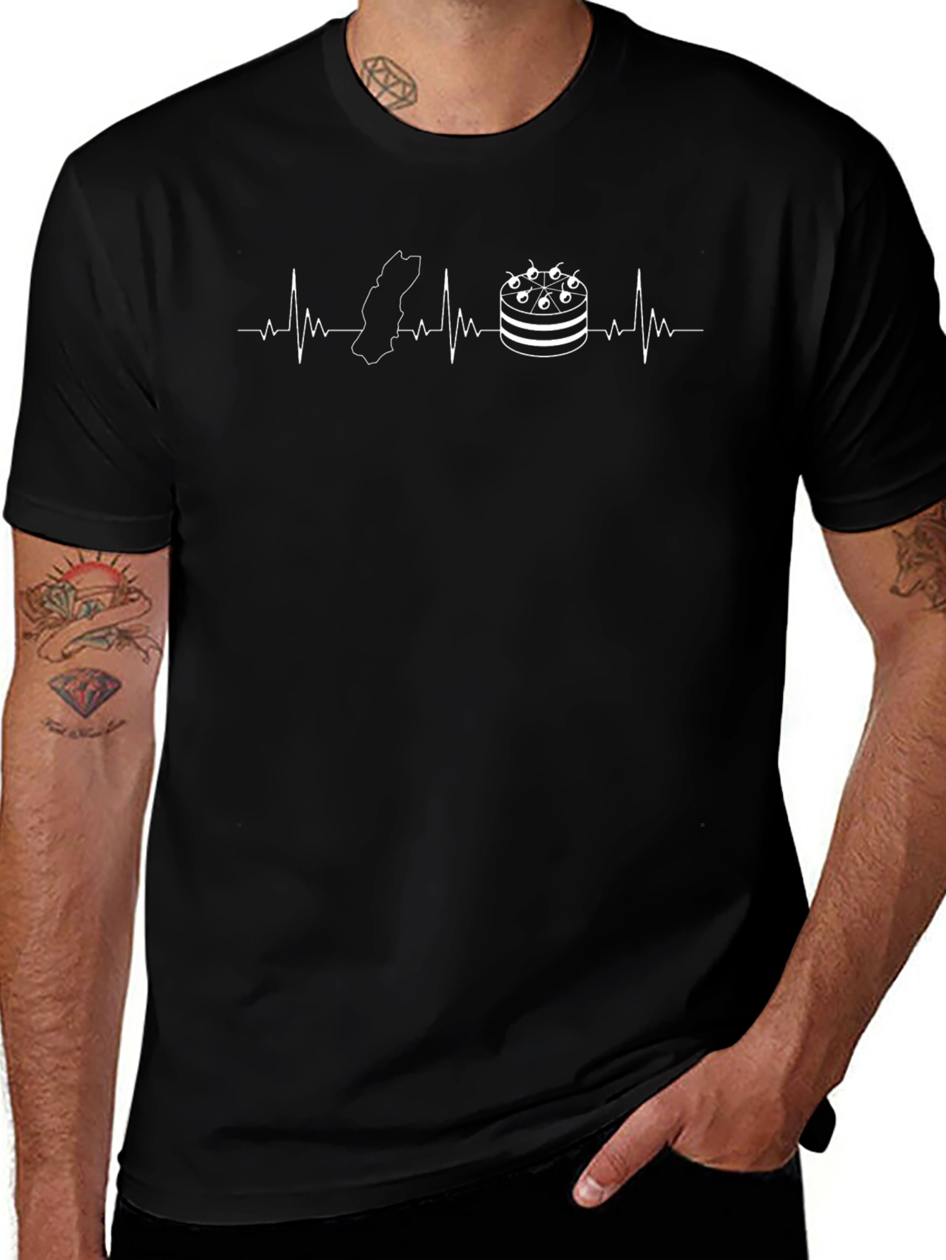 Lebanon Cake Heartbeat T-Shirt