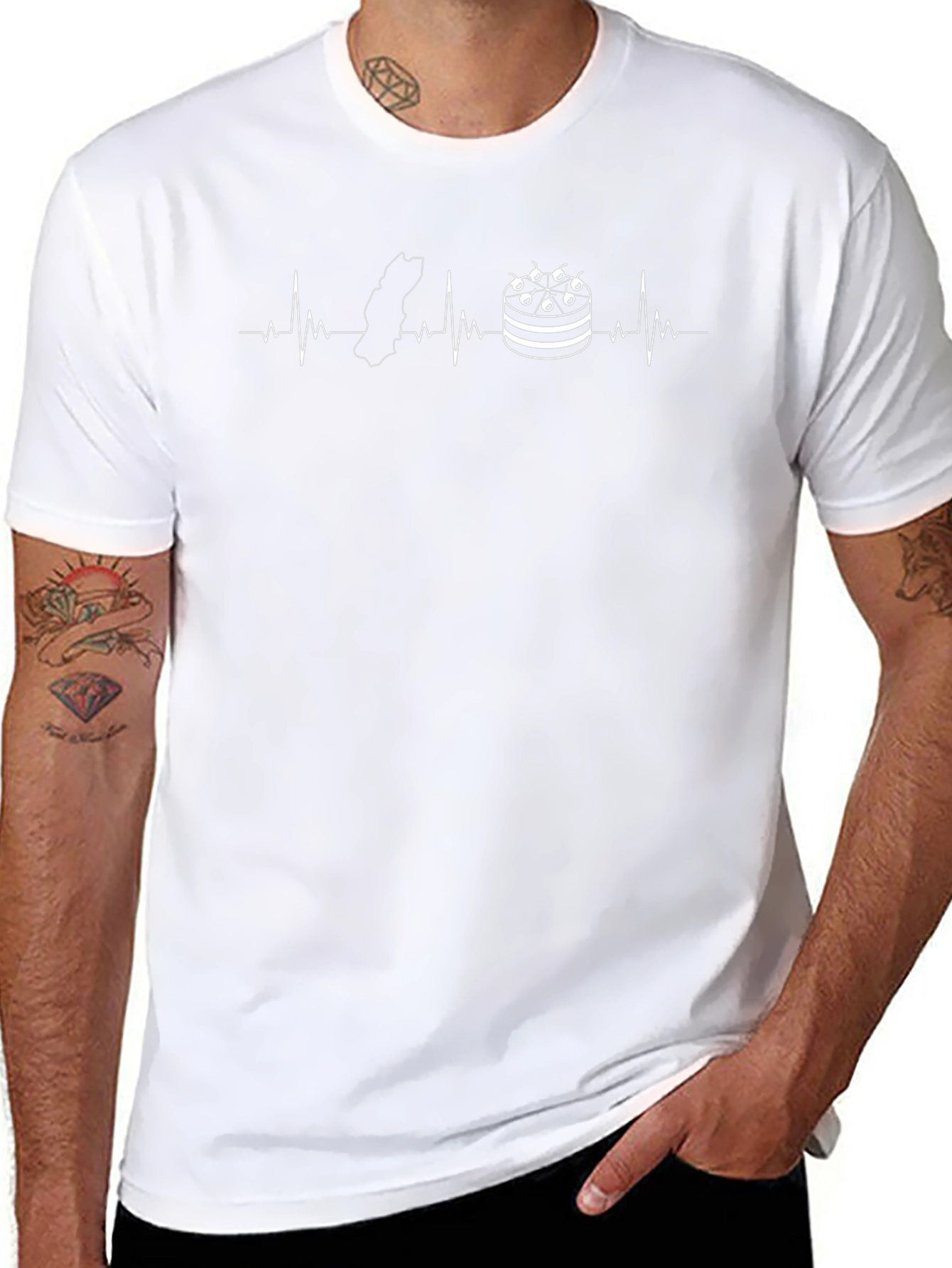 Lebanon Cake Heartbeat T-Shirt