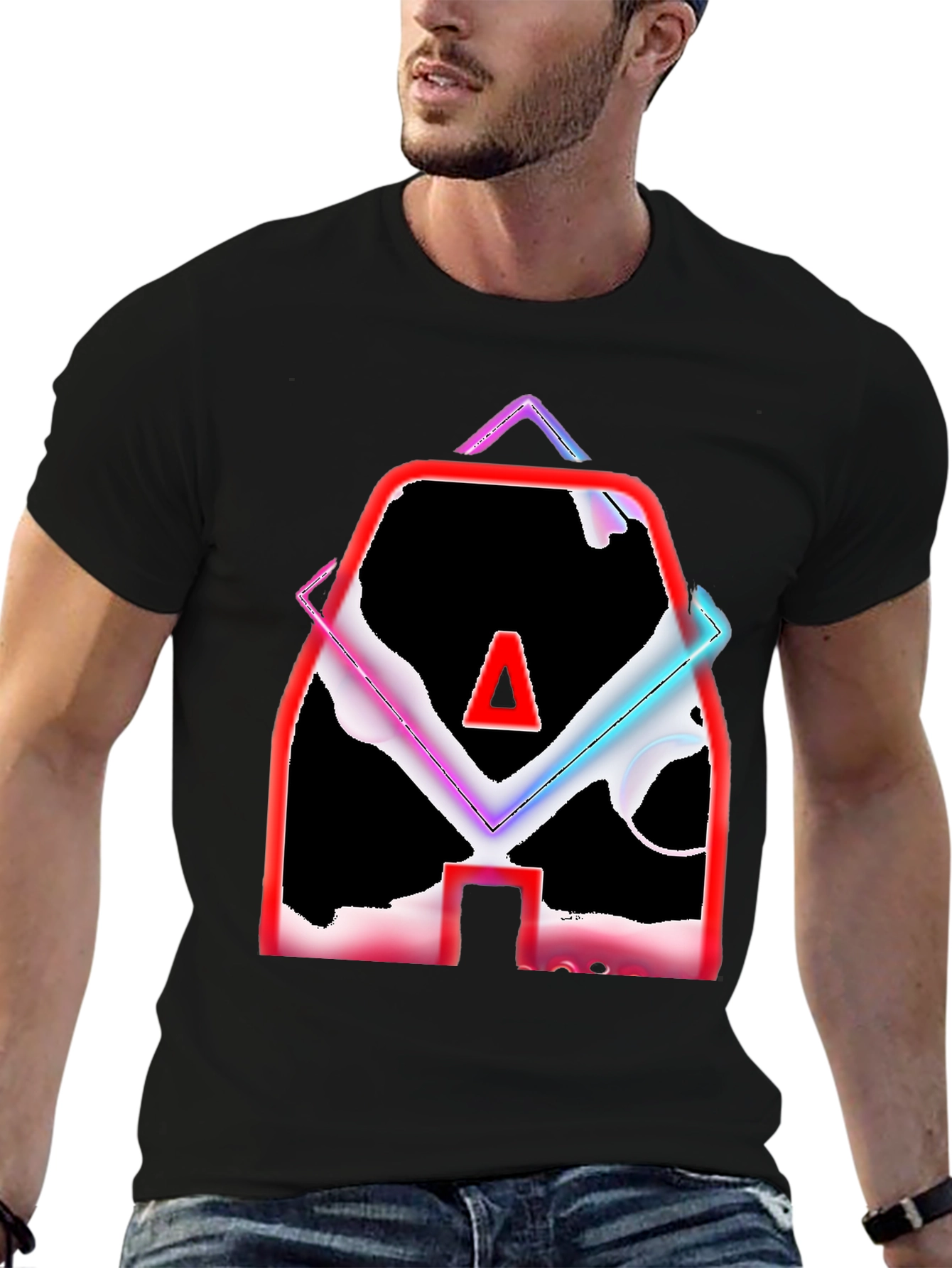 Abstract Graphic T-Shirt