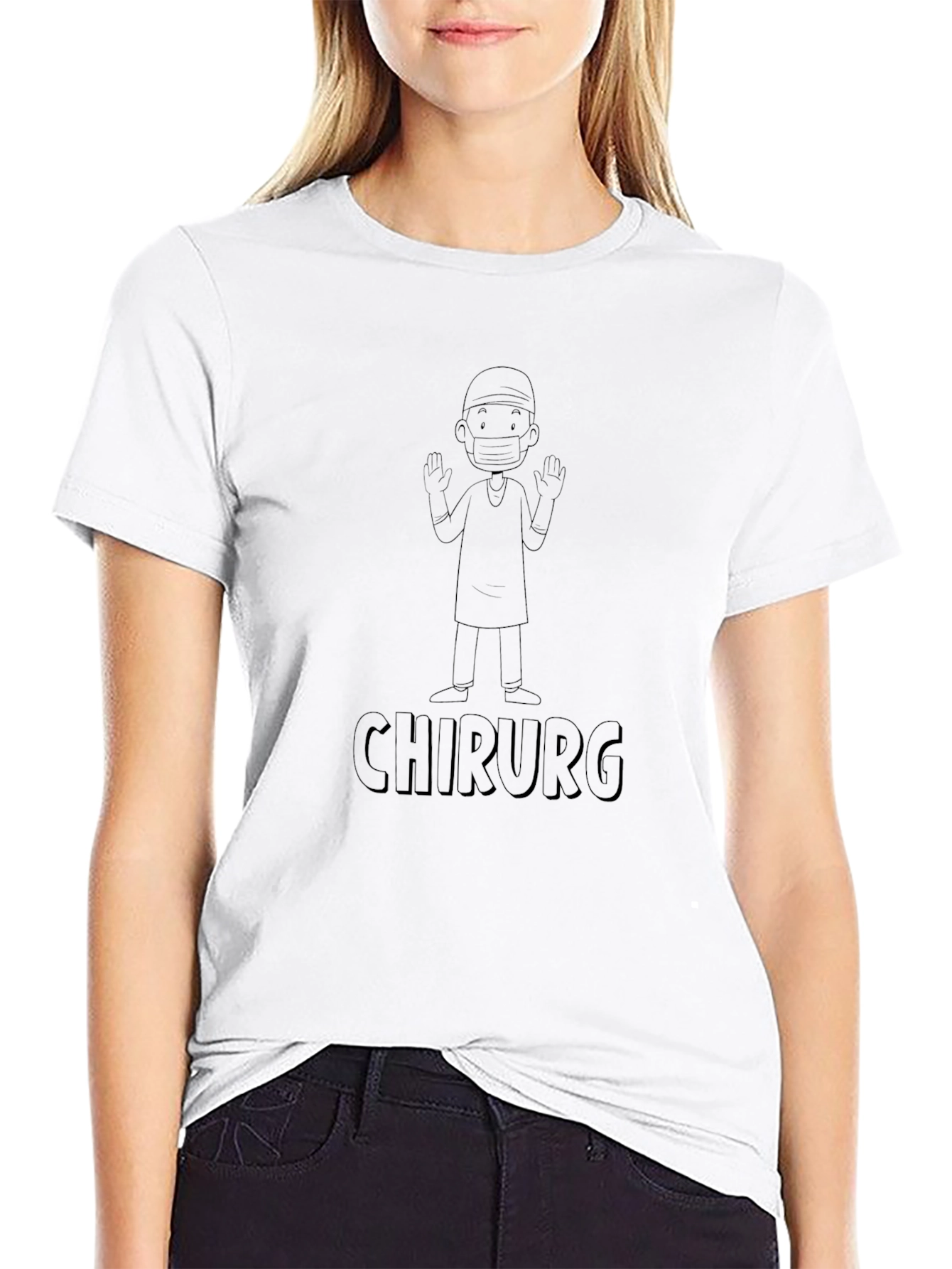 Chirurg Cartoon Graphic Tee - Unisex