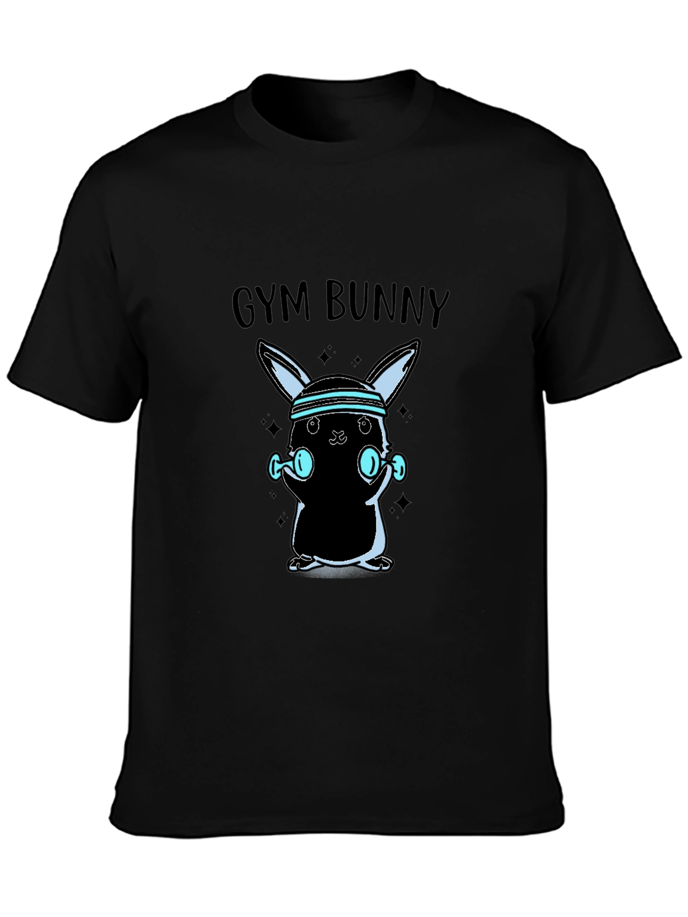 Gym Bunny T-Shirt - Fitness Rabbit Tee