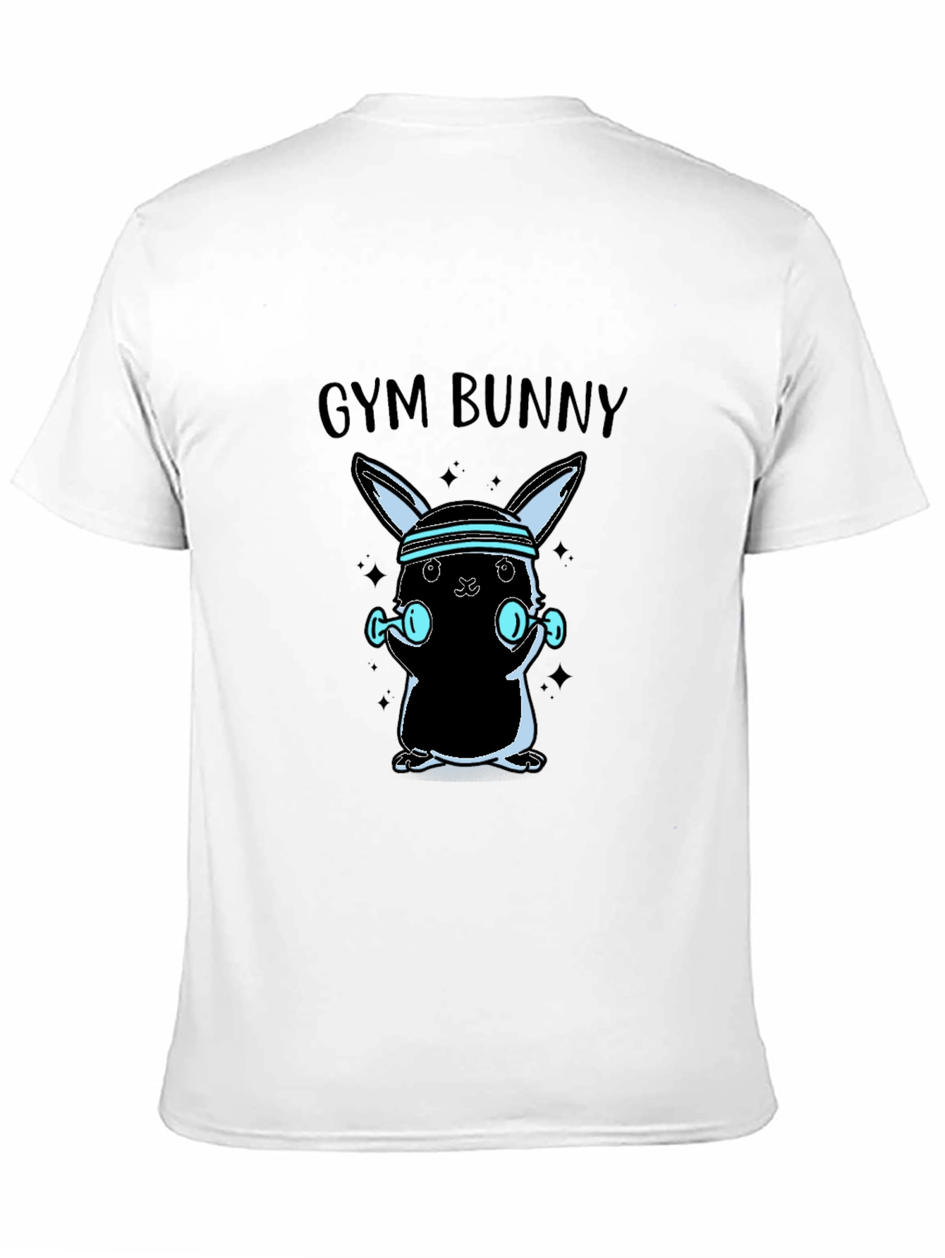 Gym Bunny T-Shirt - Fitness Rabbit Tee