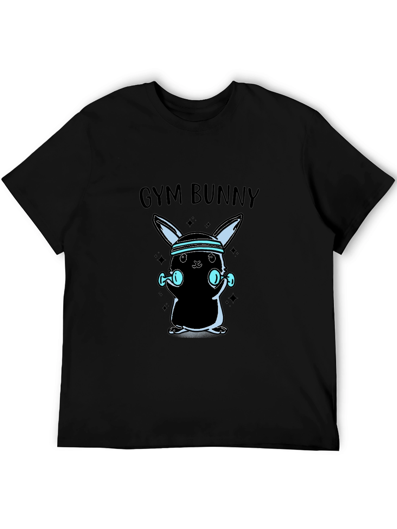 Gym Bunny T-Shirt - Fitness Rabbit Tee