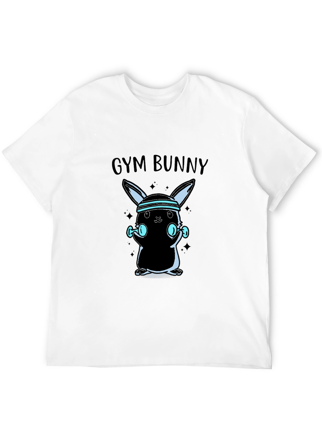 Gym Bunny T-Shirt - Fitness Rabbit Tee