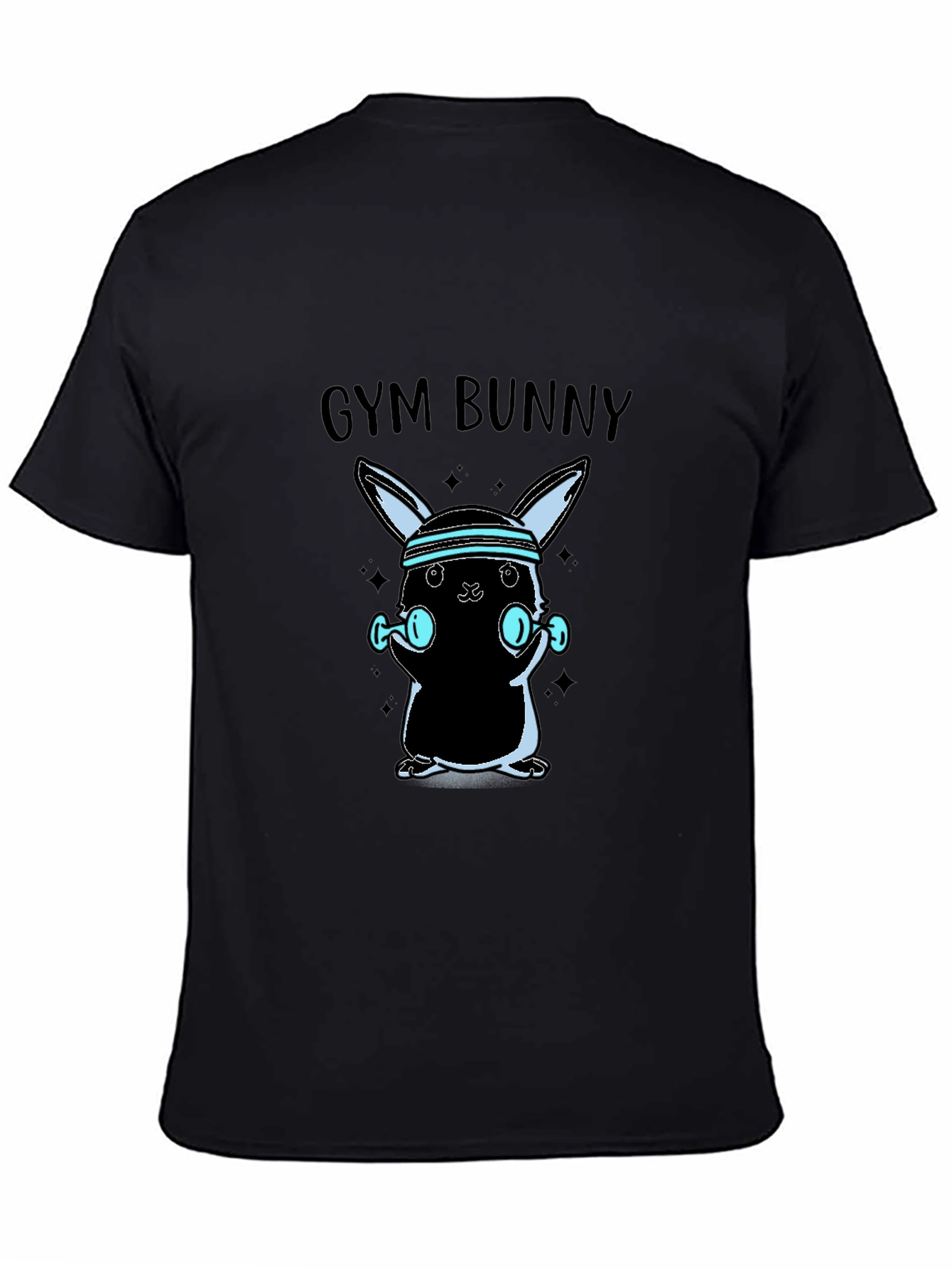 Gym Bunny T-Shirt - Fitness Rabbit Tee