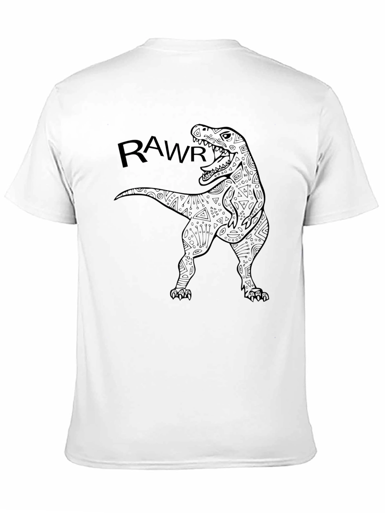 Rawr Dinosaur Graphic T-Shirt