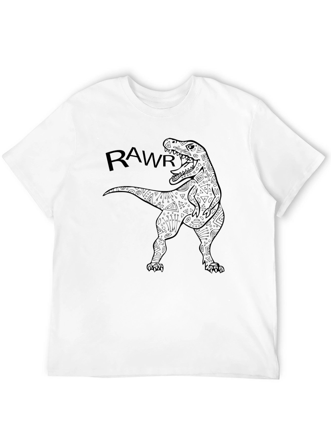 Rawr Dinosaur Graphic T-Shirt