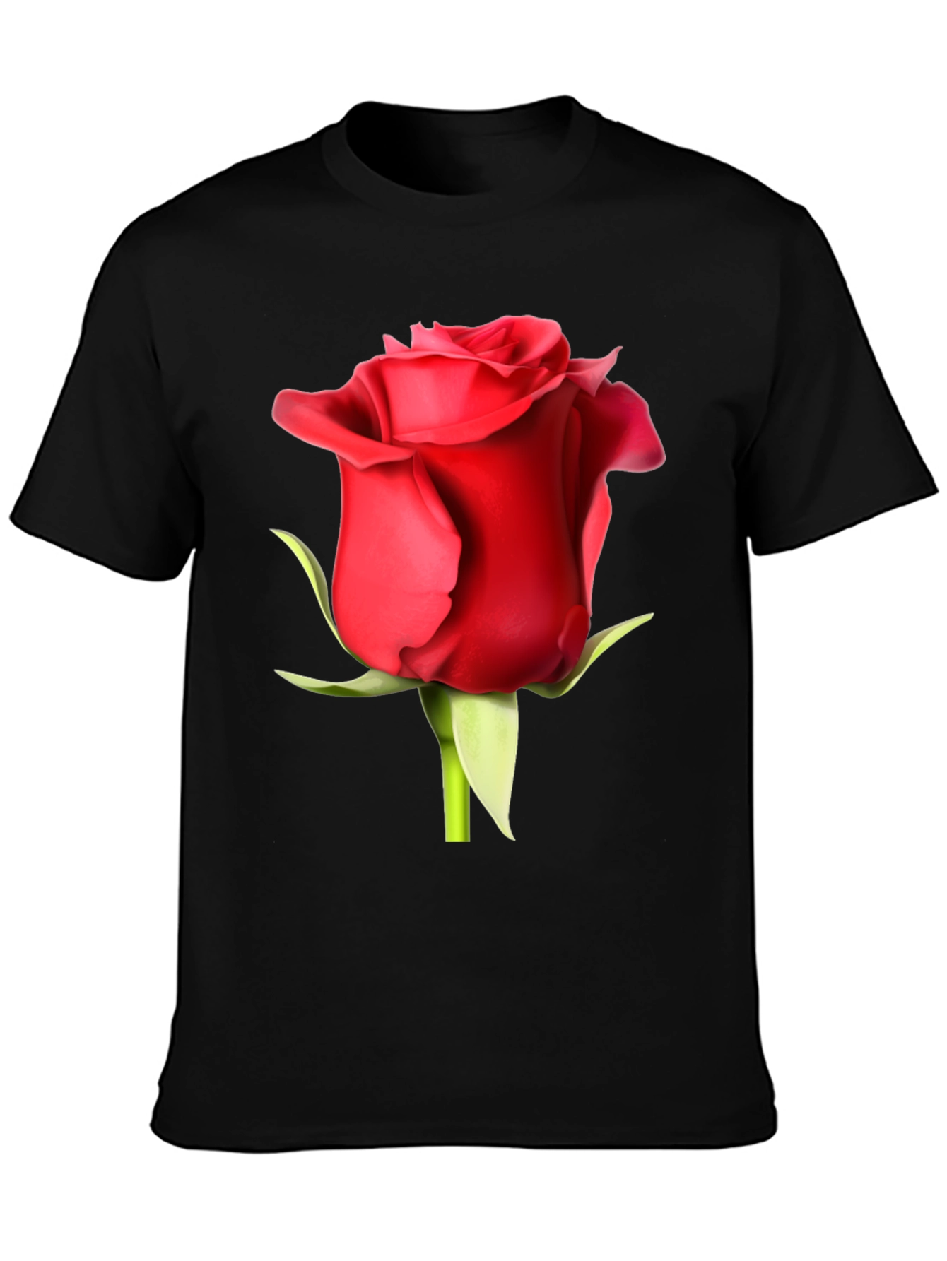Red Rose Graphic T-Shirt
