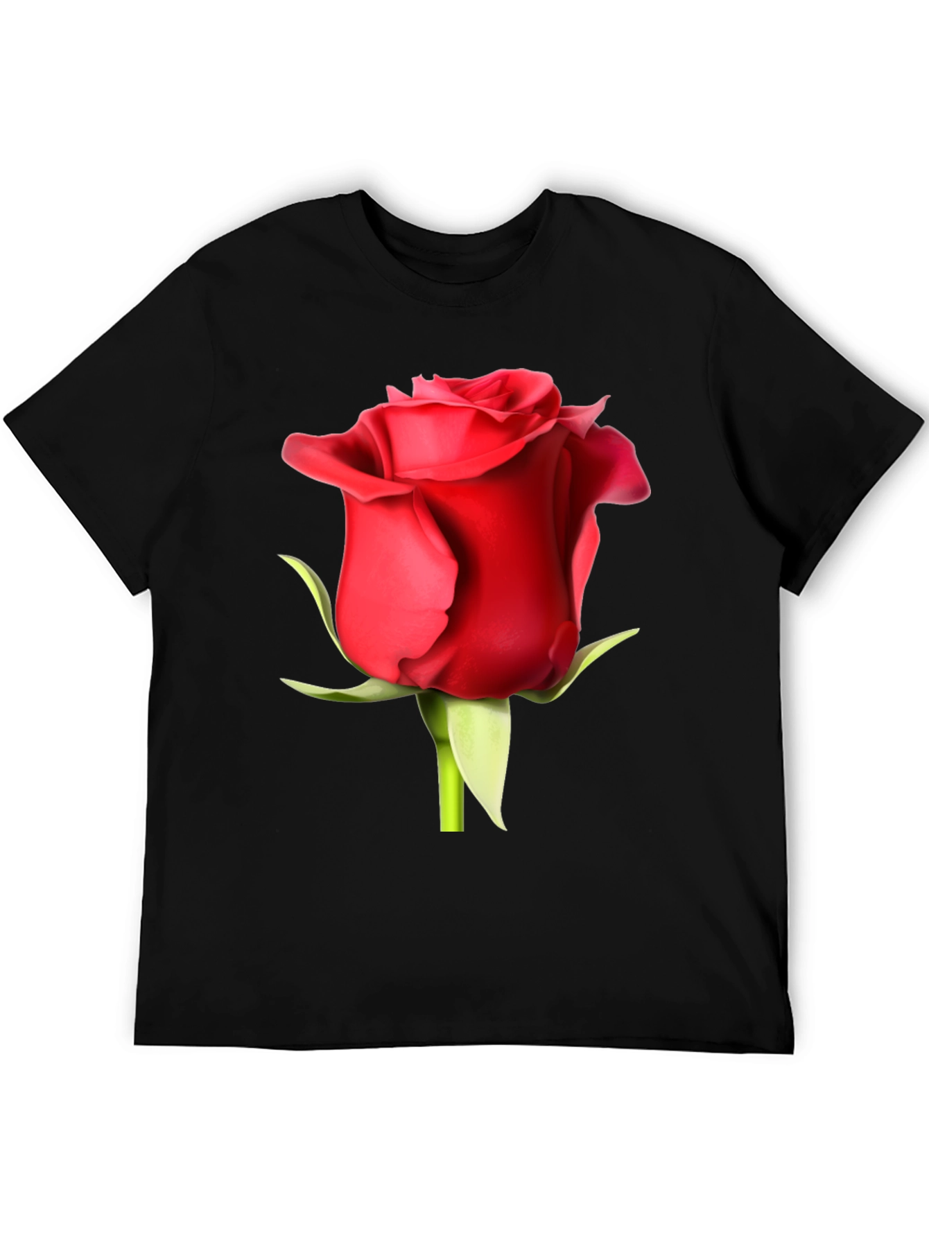 Red Rose Graphic T-Shirt