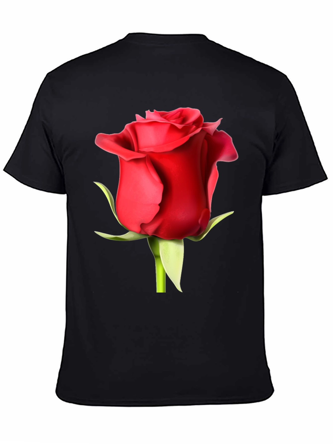 Red Rose Graphic T-Shirt