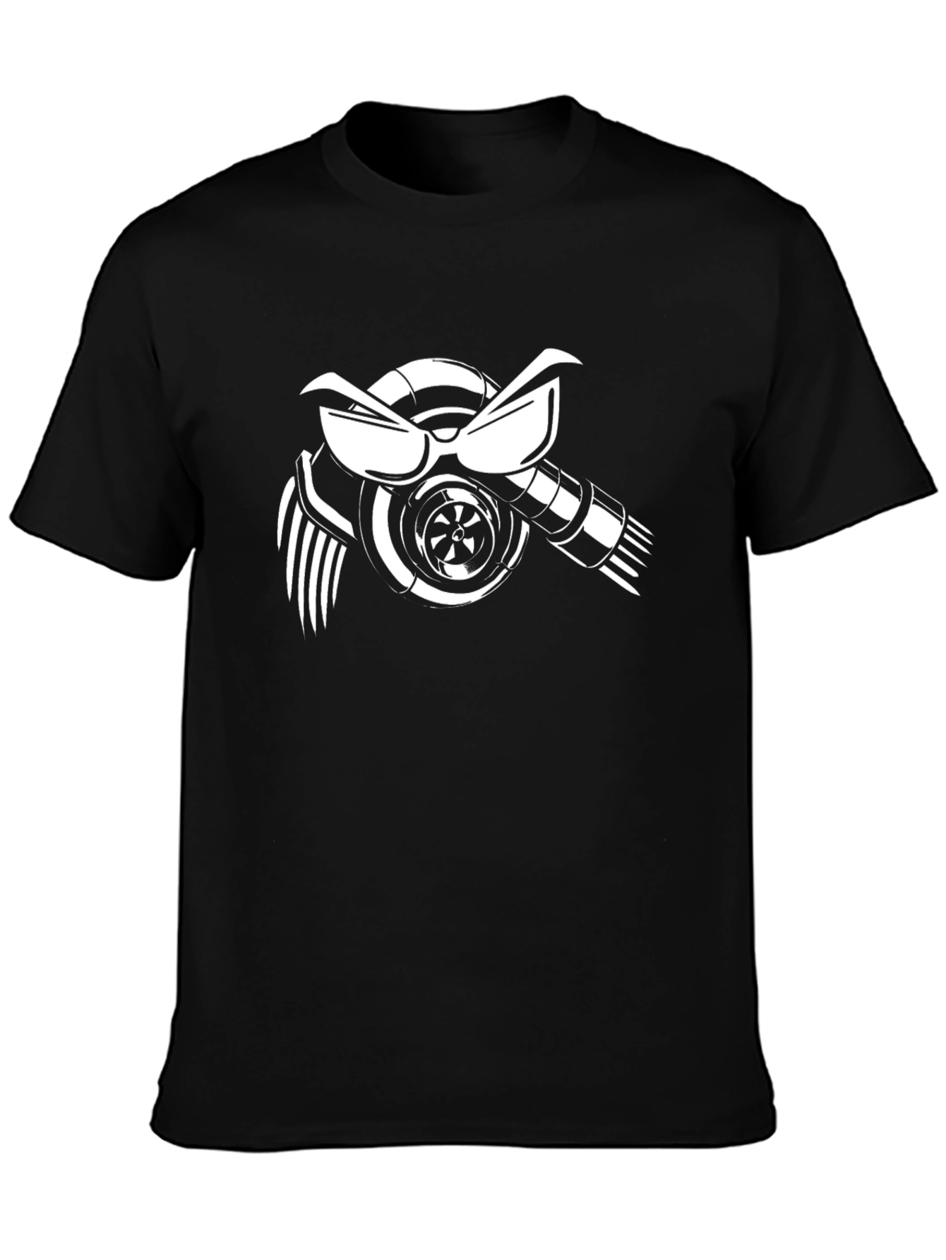 Turbocharged Tee: Cool Automotive Graphic Shirt