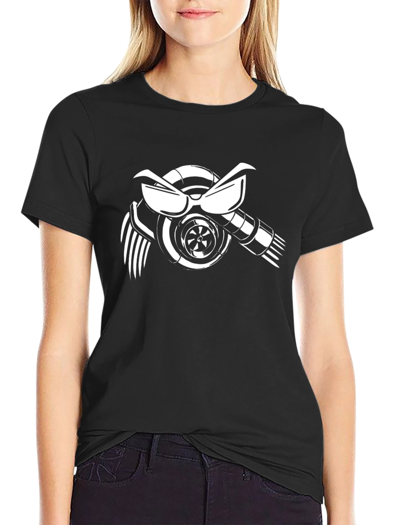 Turbocharged Tee: Cool Automotive Graphic Shirt