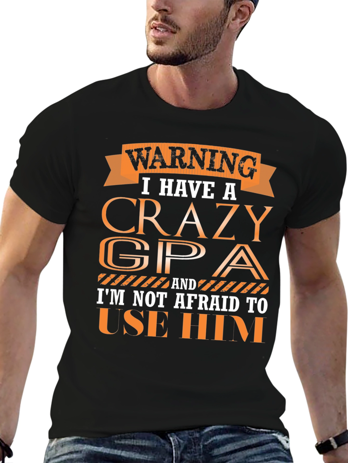 Crazy GPA T-Shirt - Funny Grandpa Gift