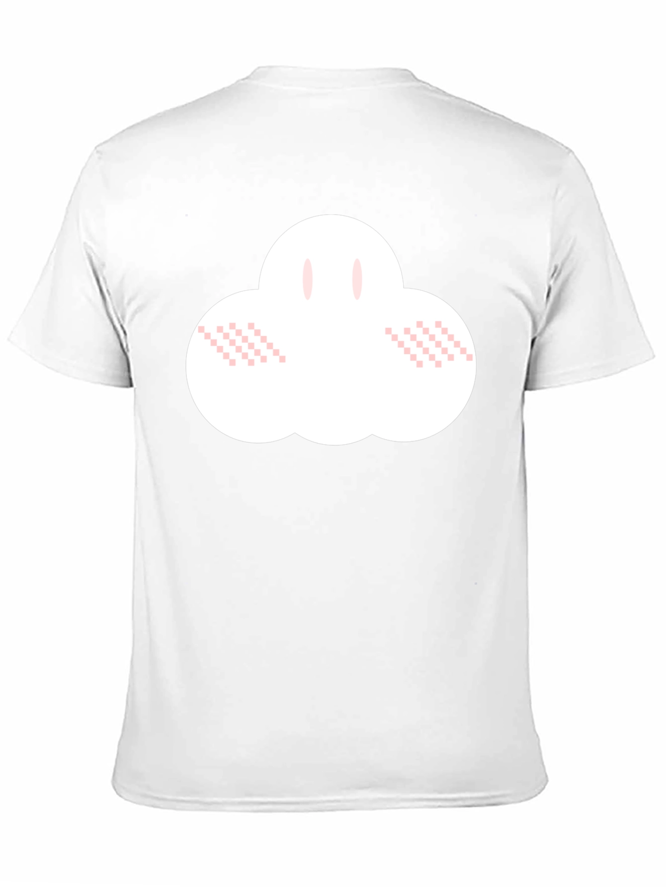 Cute Cloud Graphic Black T-Shirt