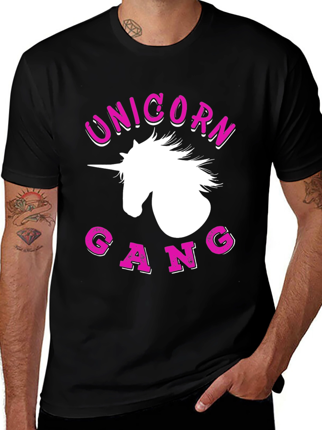 Unicorn Gang Graphic T-Shirt