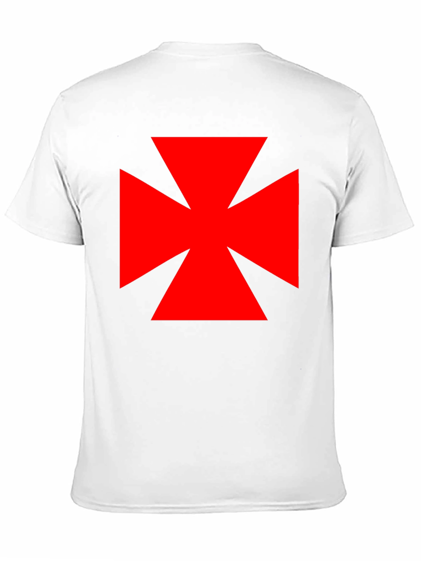 Red Cross Black T-Shirt
