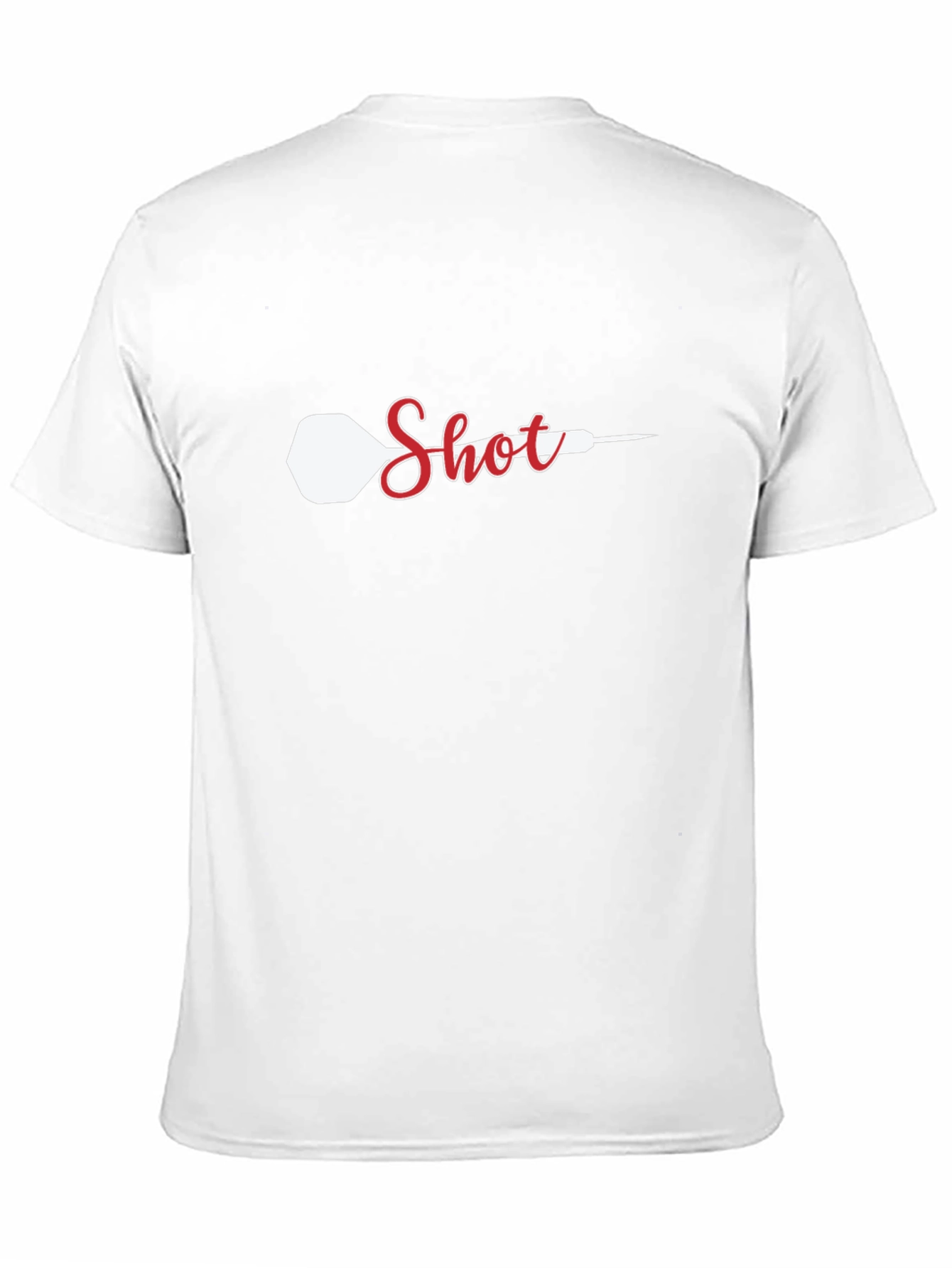 Dart Shot T-Shirt - Black Novelty Graphic Tee