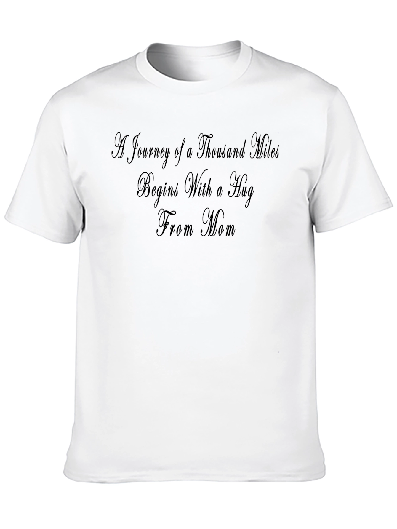 Inspirational Mom Hug Graphic T-Shirt