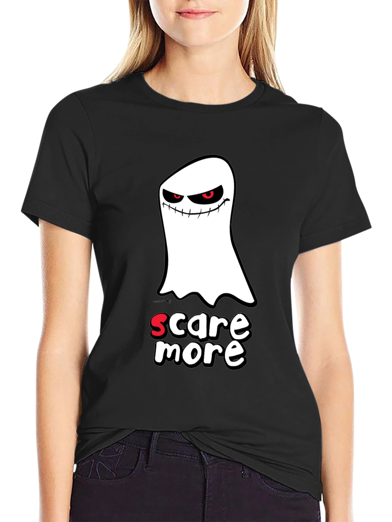 Spooky Ghost Scare More Graphic T-Shirt