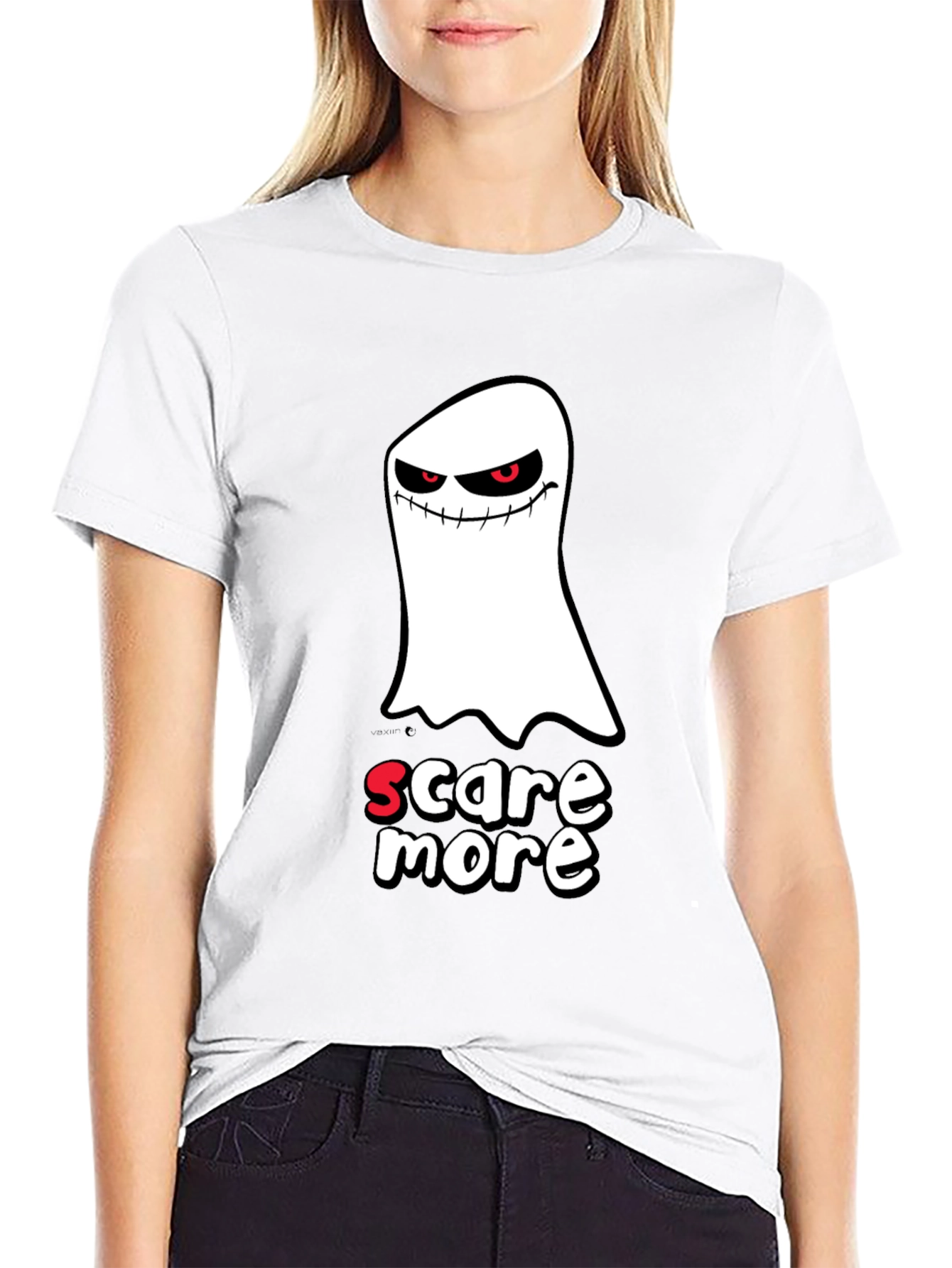Spooky Ghost Scare More Graphic T-Shirt