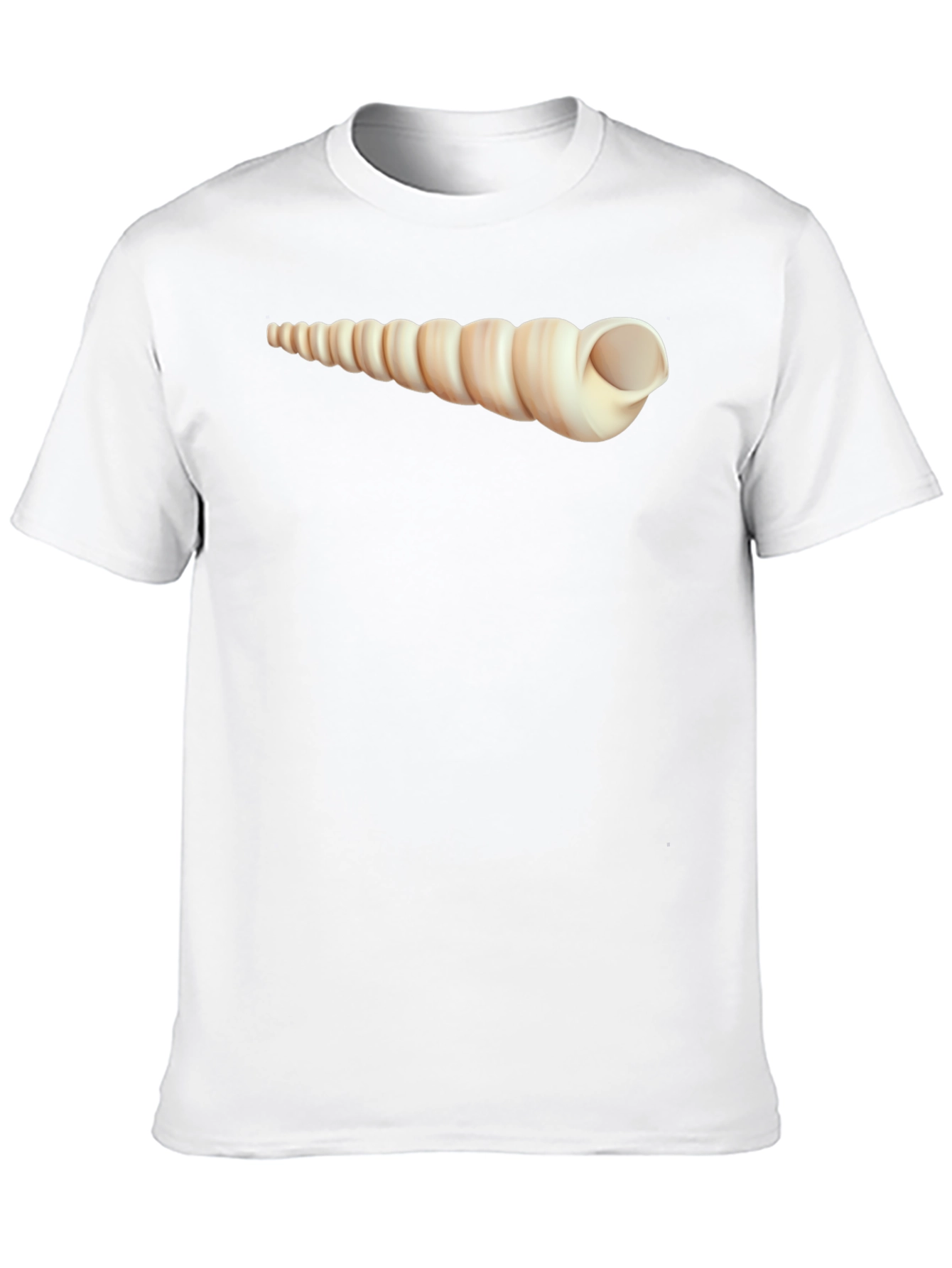 Spiral Shell Graphic T-Shirt - Unique Design
