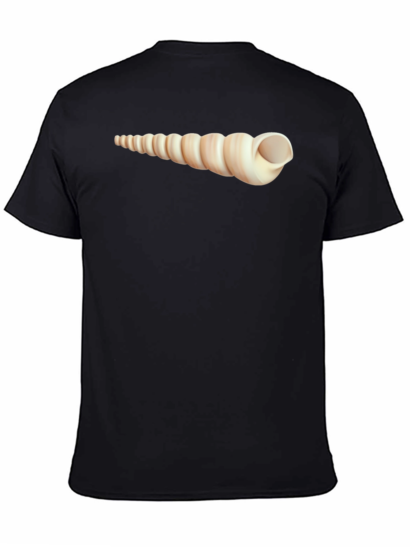Spiral Shell Graphic T-Shirt - Unique Design