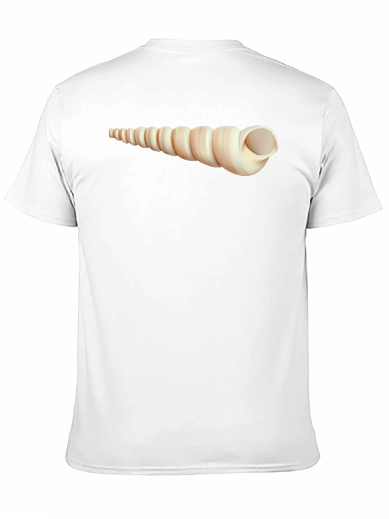 Spiral Shell Graphic T-Shirt - Unique Design
