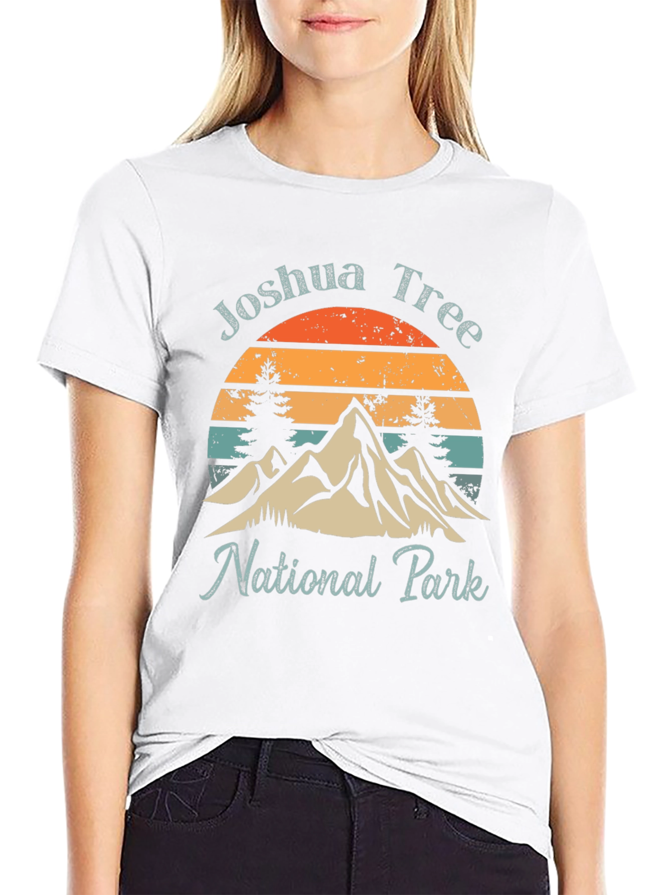 Joshua Tree National Park T-Shirt - Retro Design
