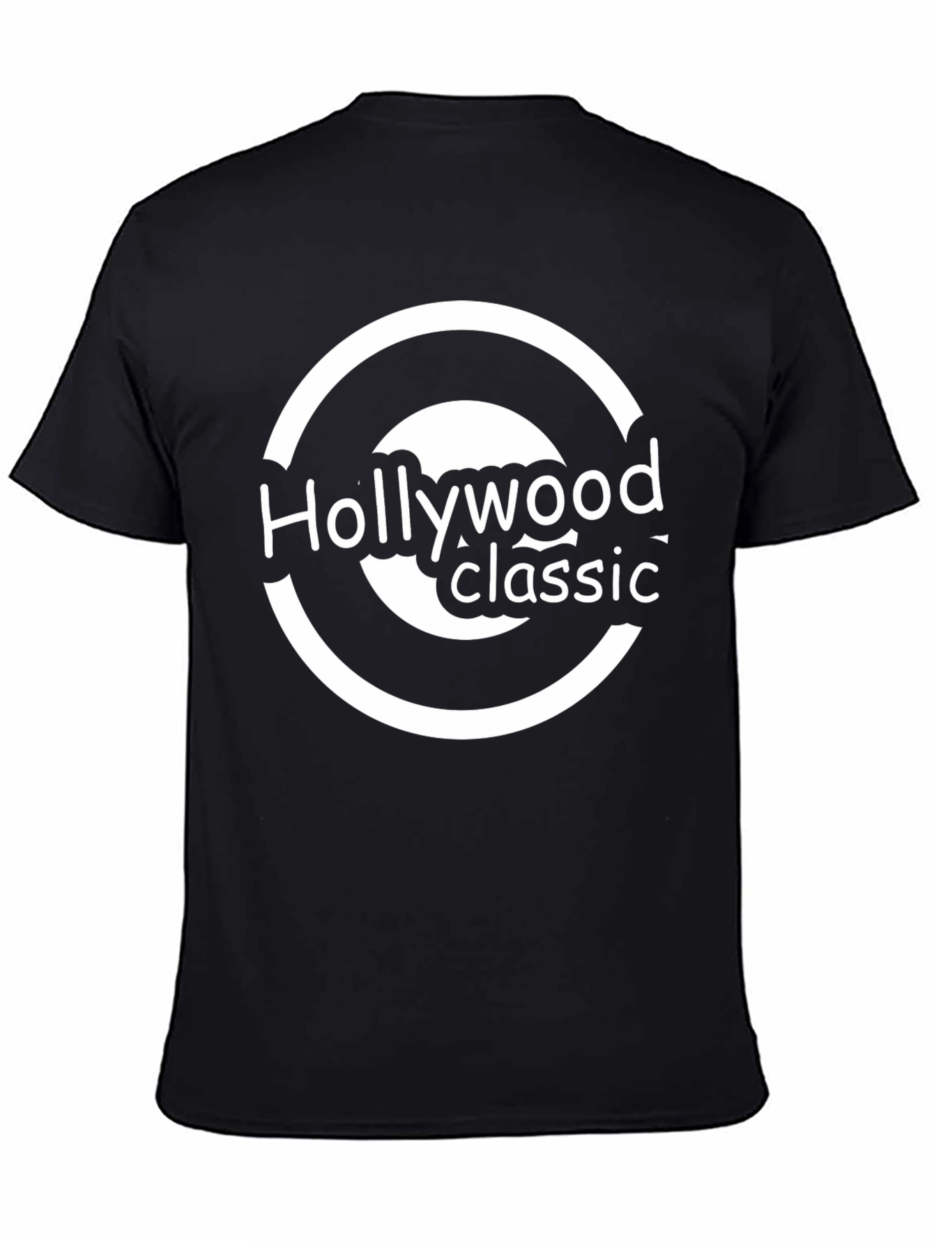 Hollywood Classic Black T-Shirt