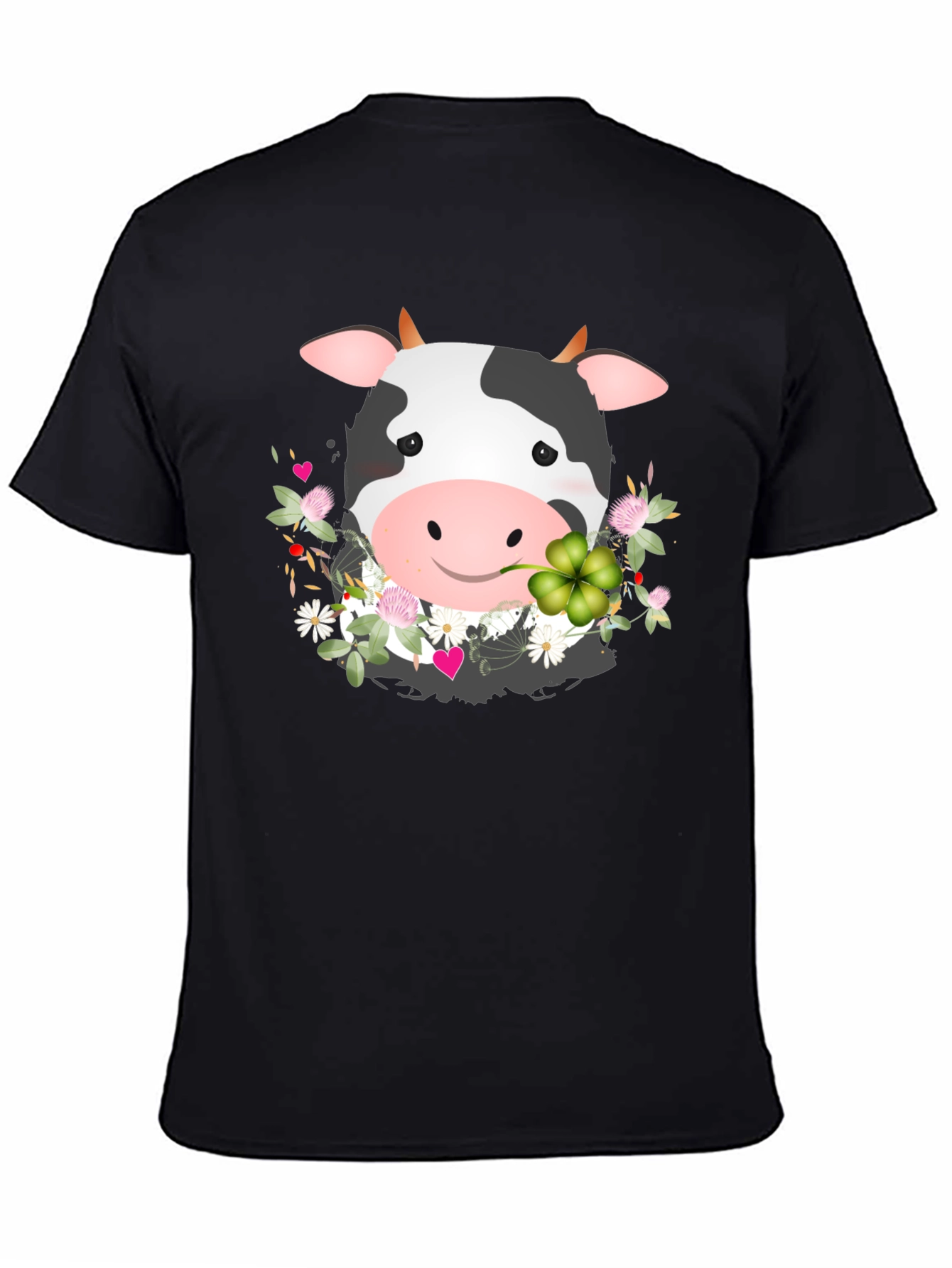 Cow and Clover Graphic Tee
