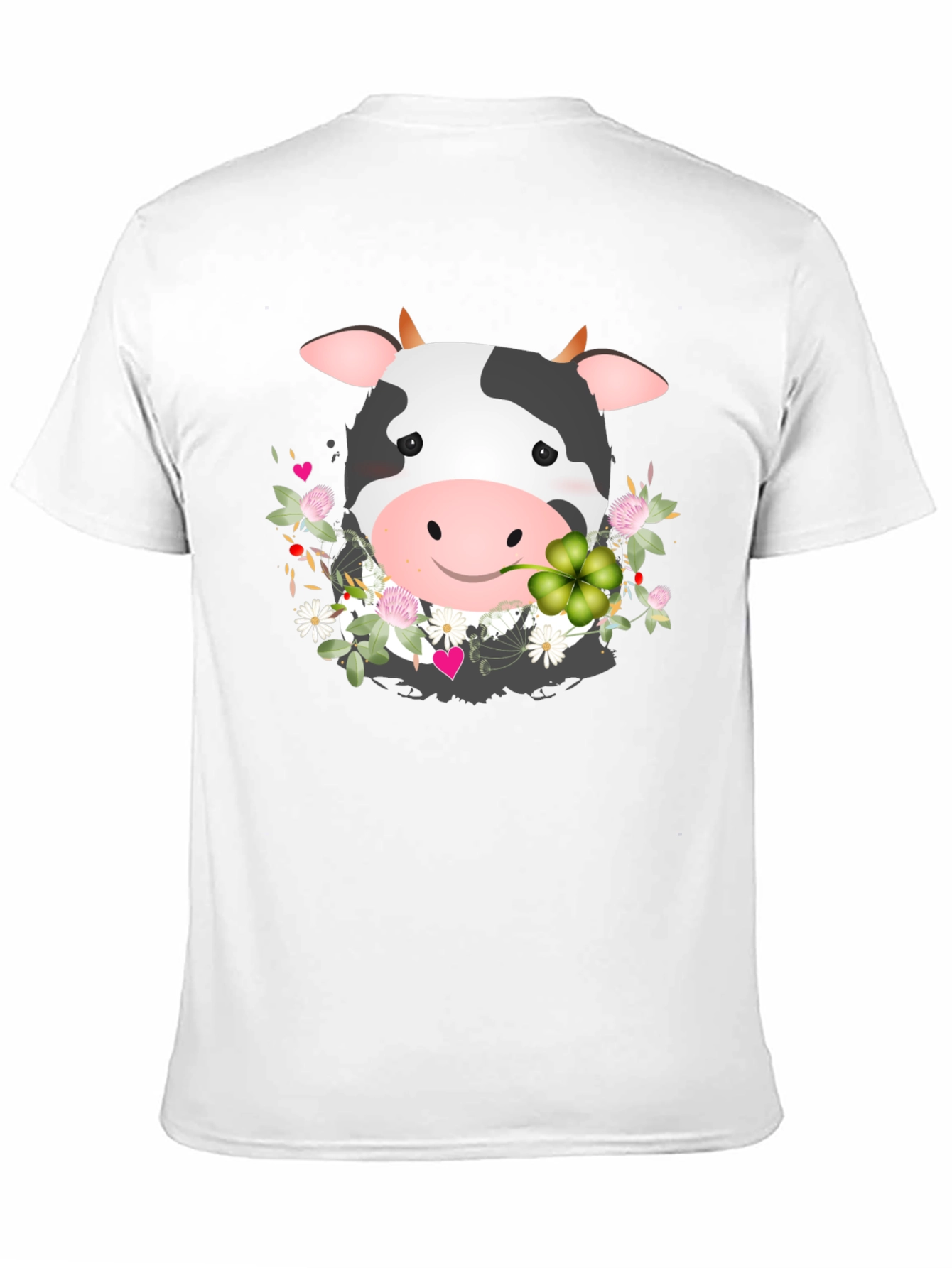 Cow and Clover Graphic Tee