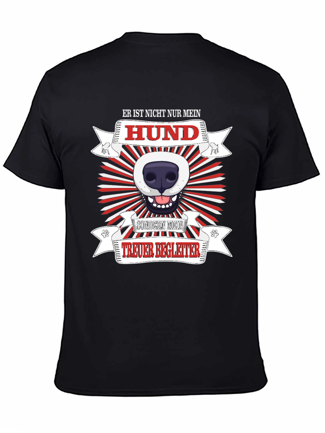 Mens Dog Lover T-Shirt - Loyal Companion Design