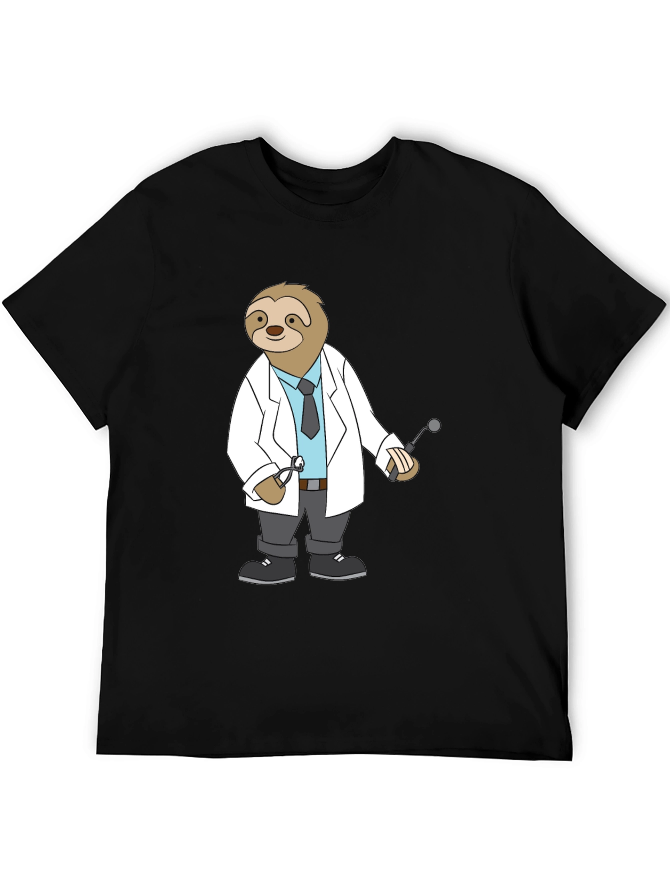 Sloth Doctor T-Shirt - Cute Cartoon Dentist Tee