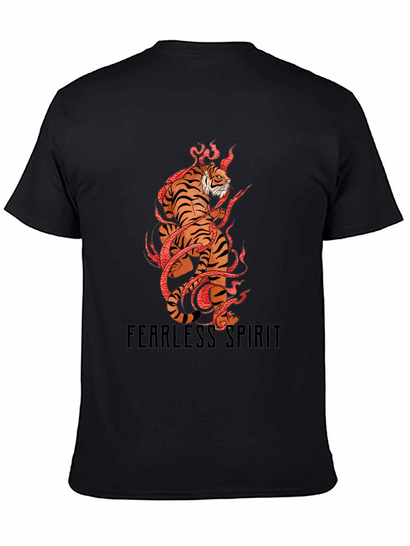 Fearless Spirit Tiger Graphic Tee