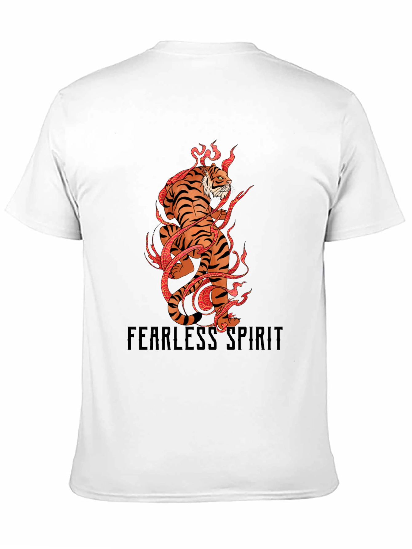 Fearless Spirit Tiger Graphic Tee