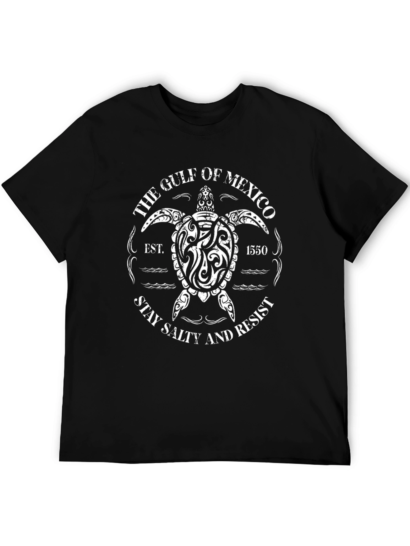 Gulf of Mexico Stay Salty Turtle Graphic Tee