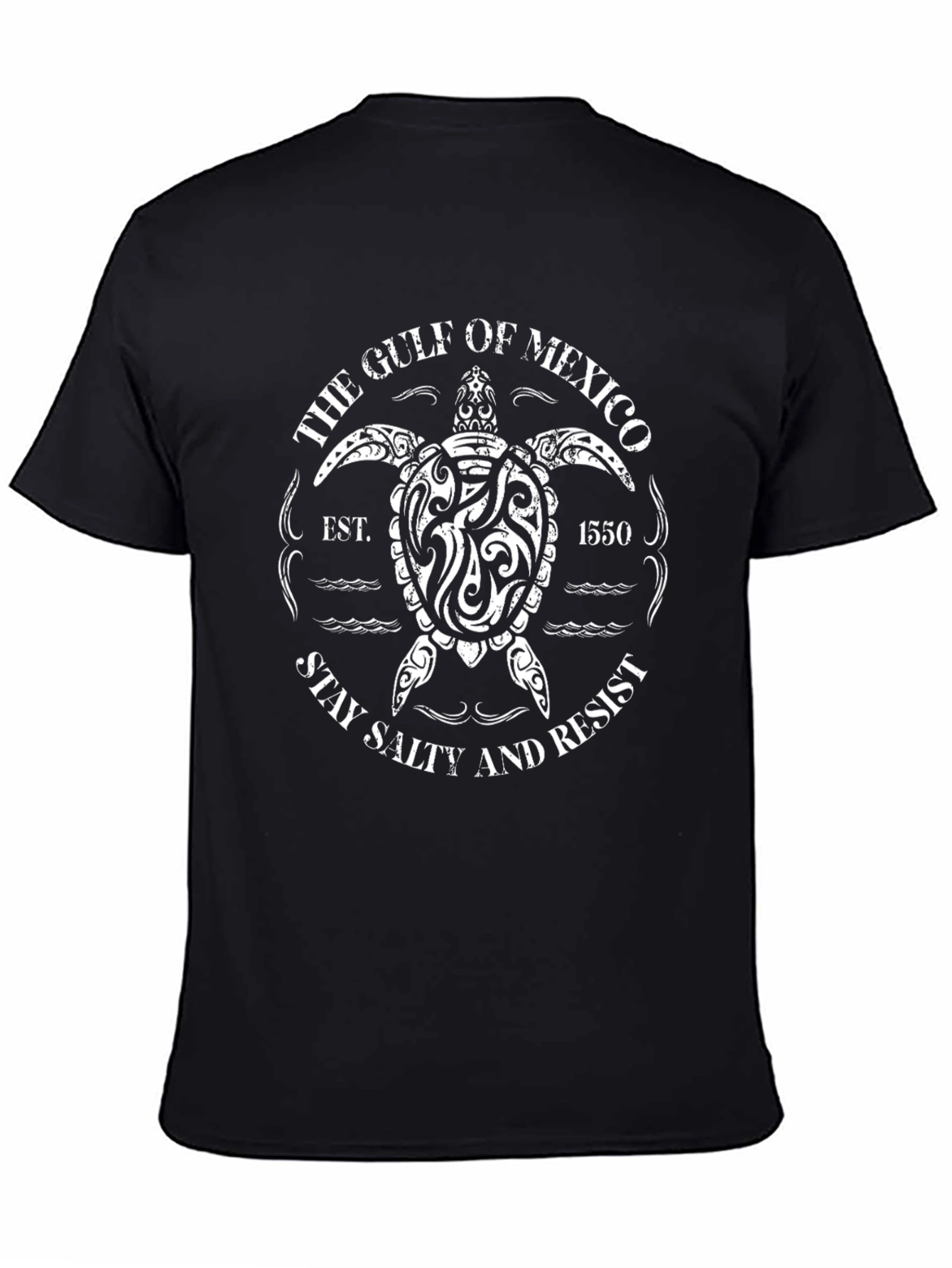 Gulf of Mexico Stay Salty Turtle Graphic Tee