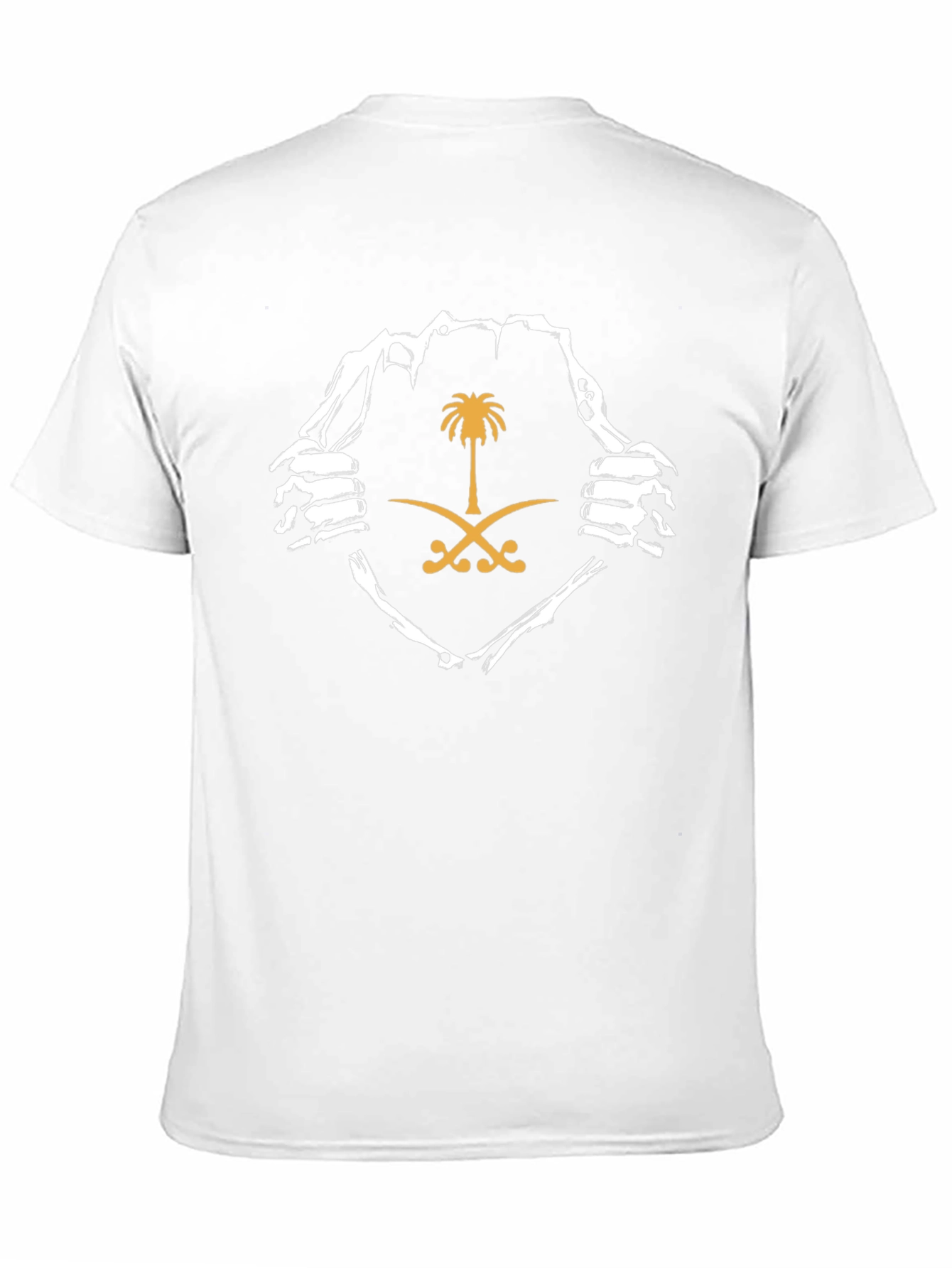 Saudi Arabia Flag Black T-Shirt