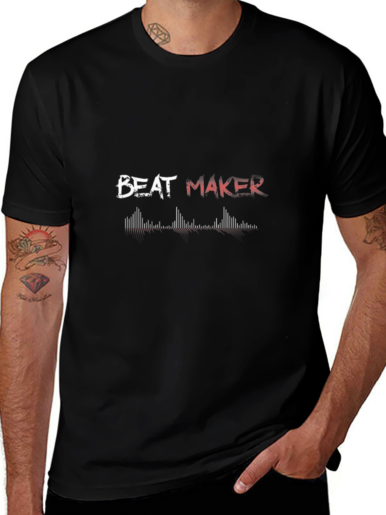 Beat Maker Black T-Shirt