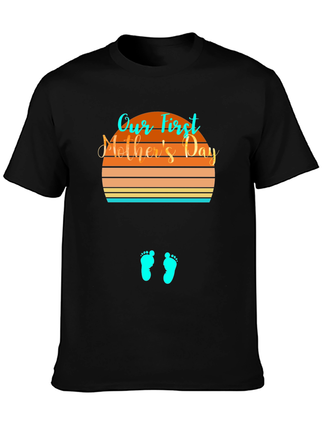 First Mothers Day Pregnancy Reveal T-Shirt