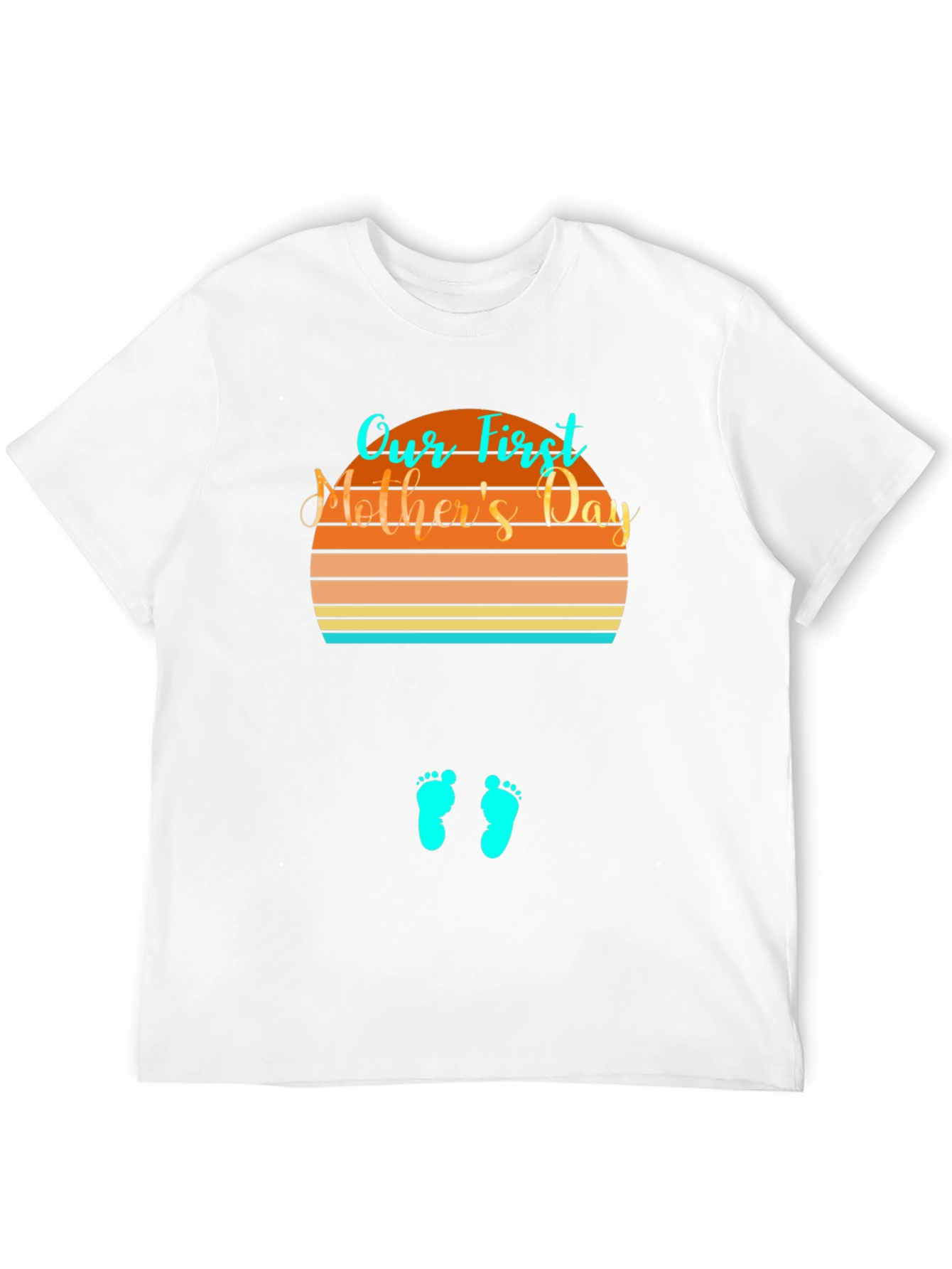 First Mothers Day Pregnancy Reveal T-Shirt