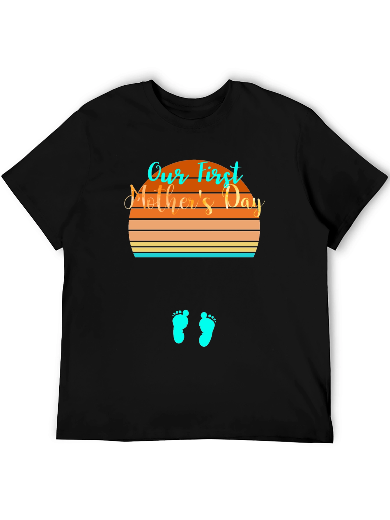 First Mothers Day Pregnancy Reveal T-Shirt