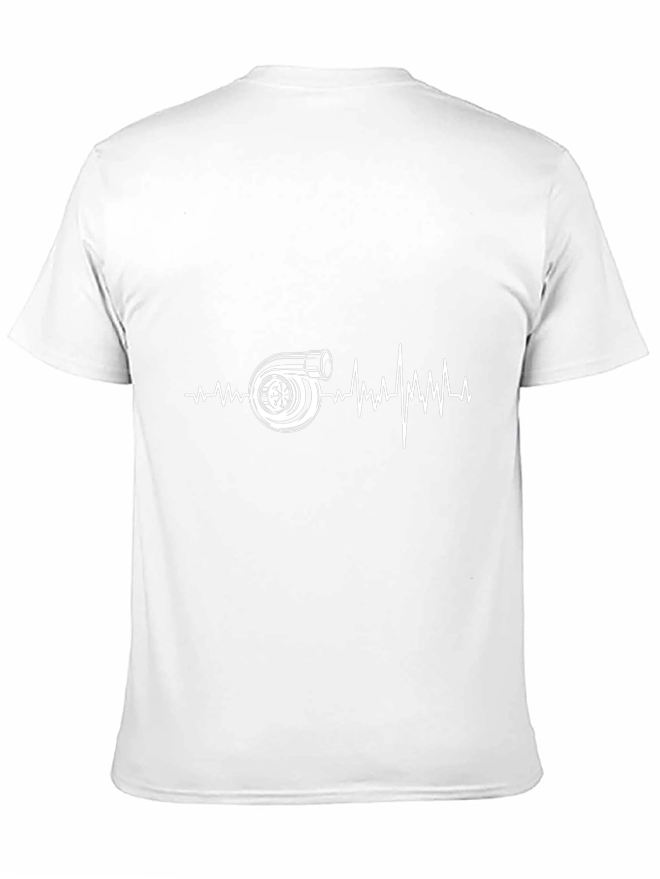 Turbo Heartbeat Graphic Tee - Black Cotton
