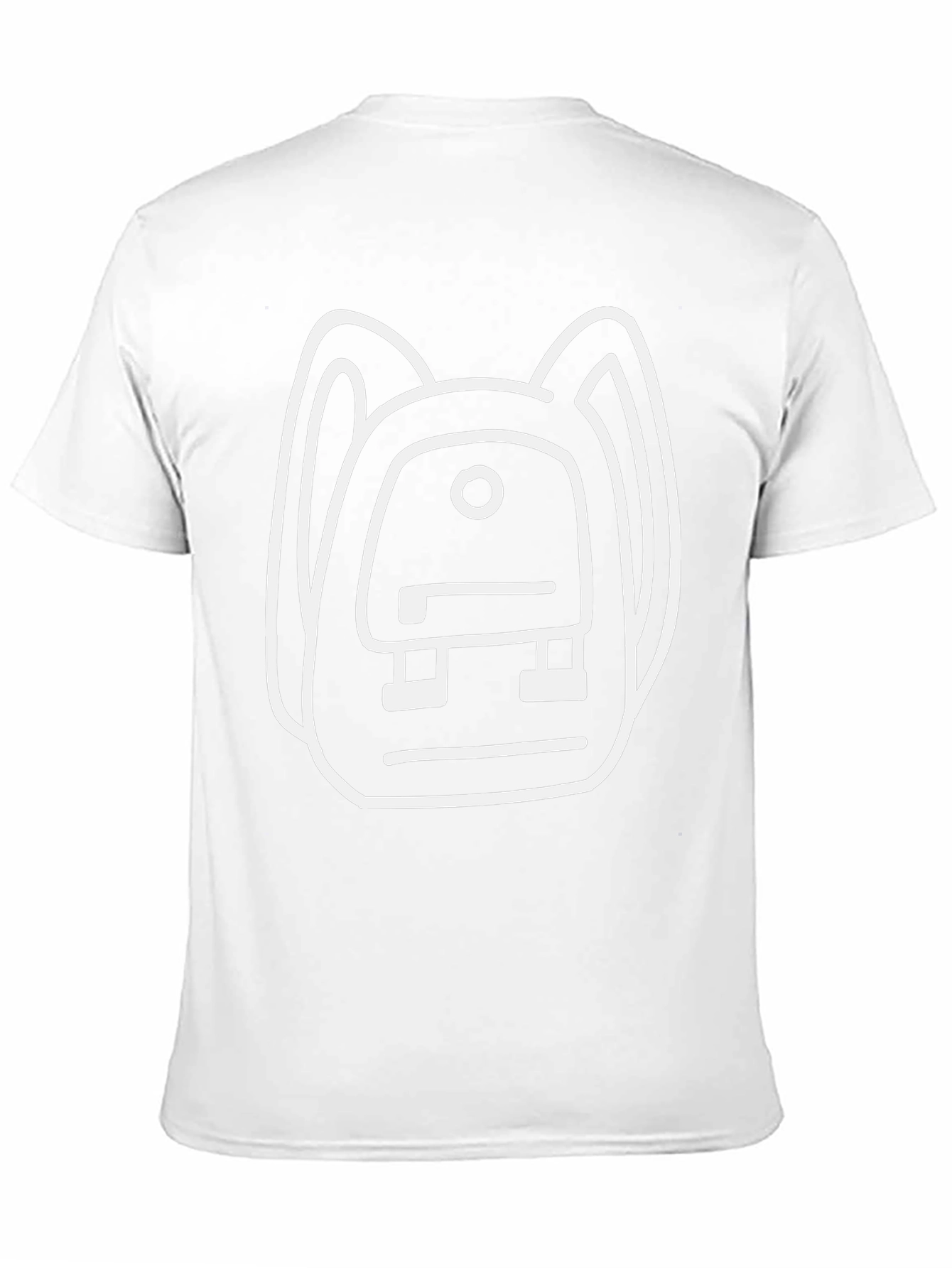 Backpack Graphic Black T-Shirt