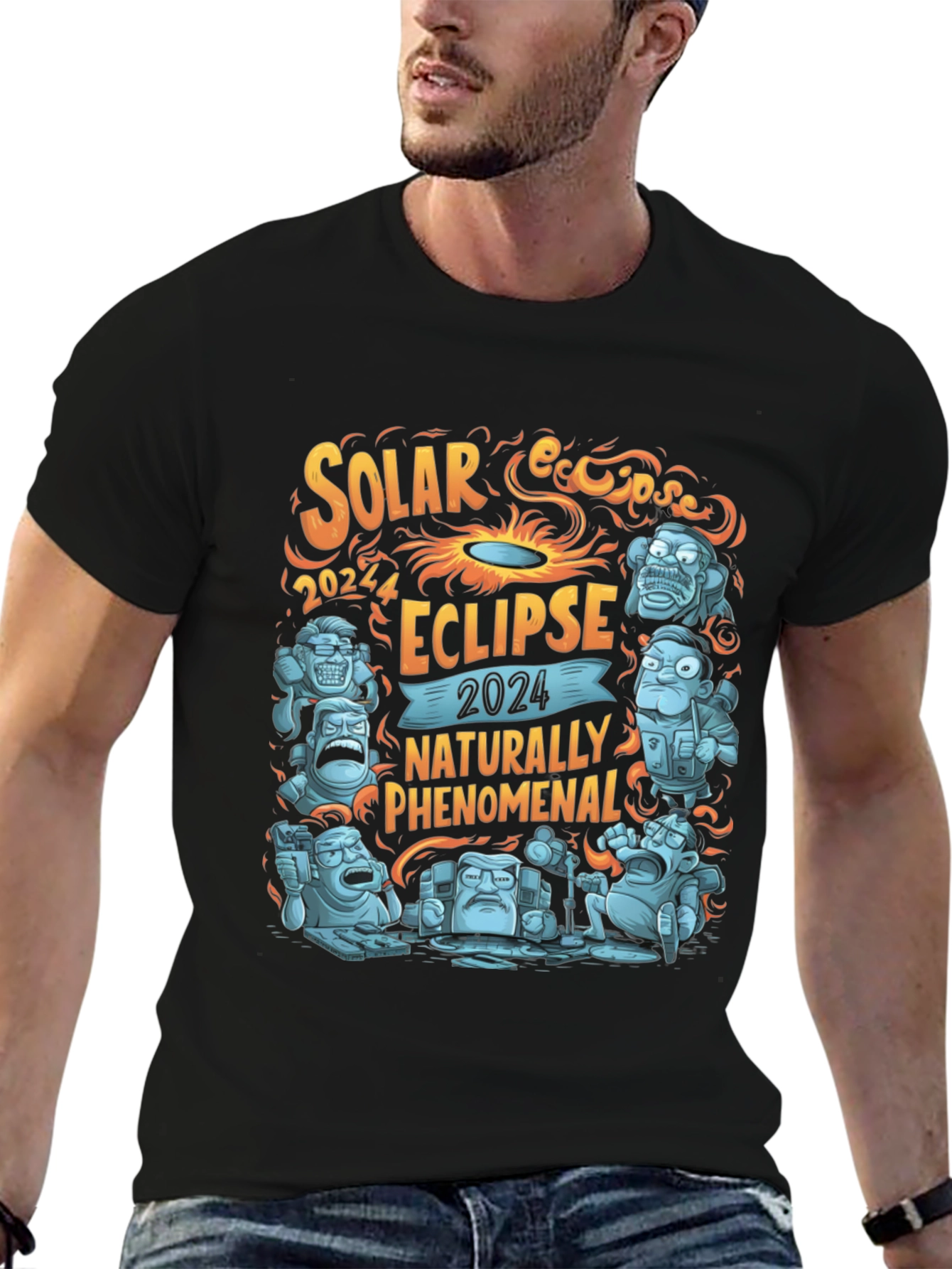 Solar Eclipse 2024 T-Shirt