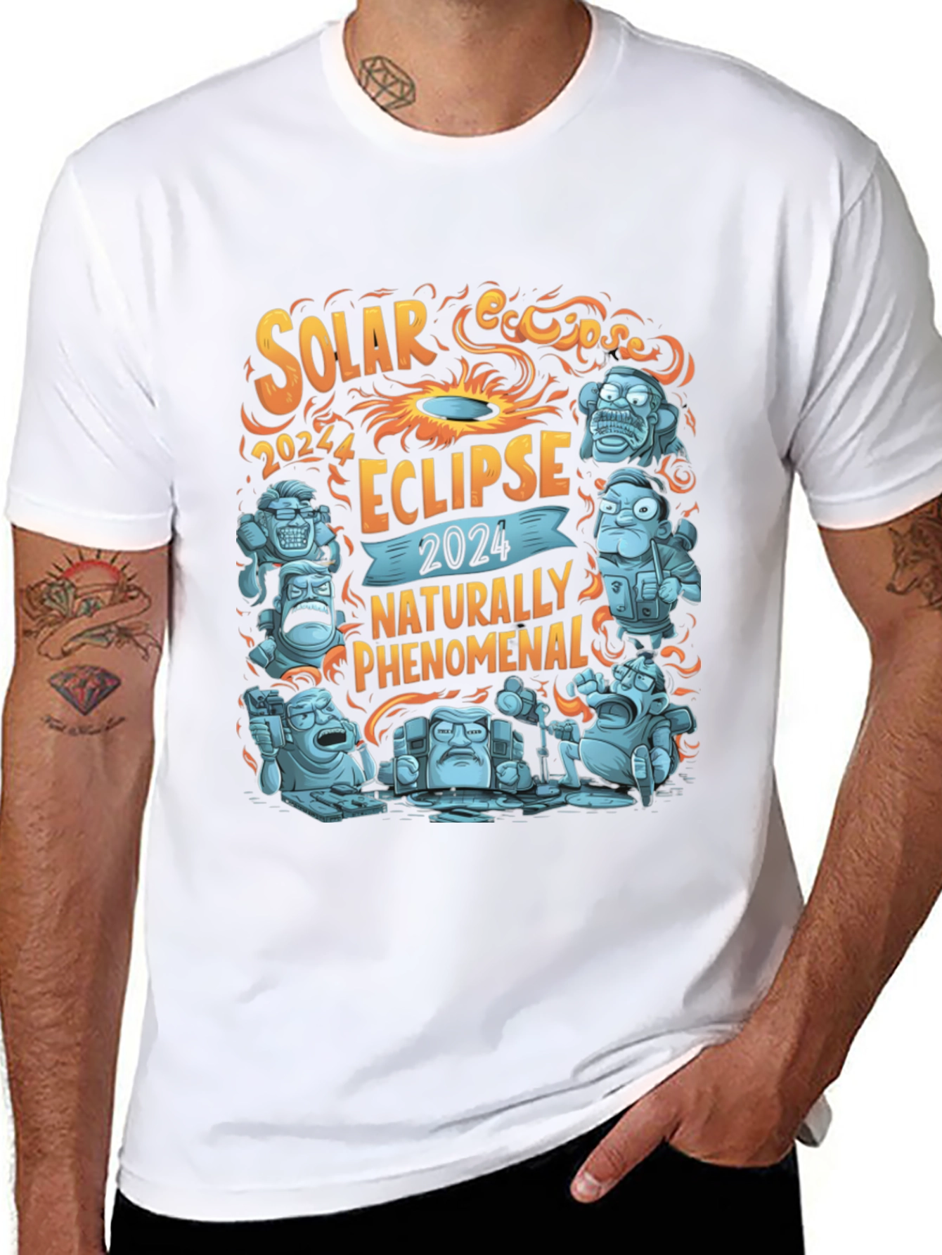 Solar Eclipse 2024 T-Shirt